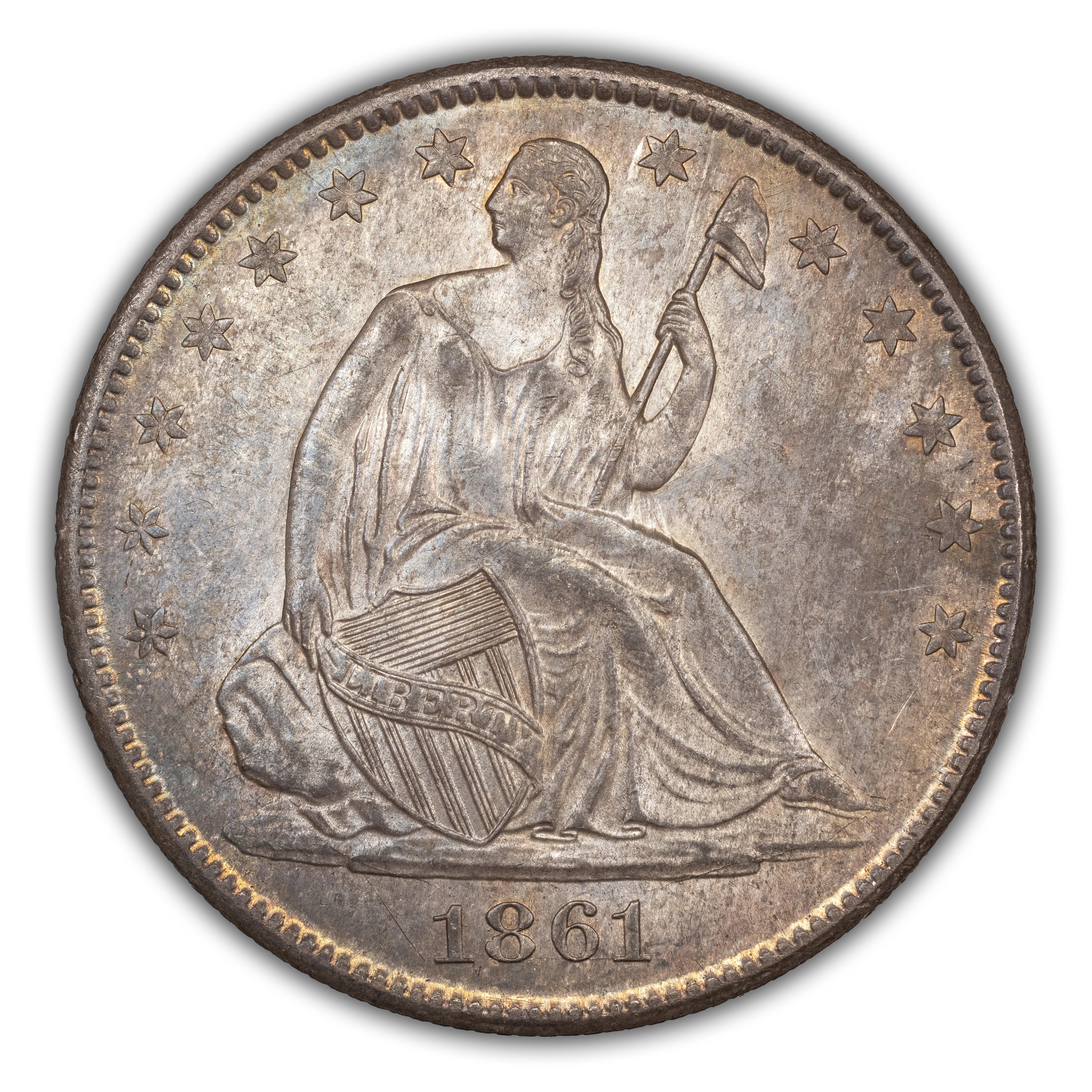 1861-O 50c Louisiana Issue, W-04 MS