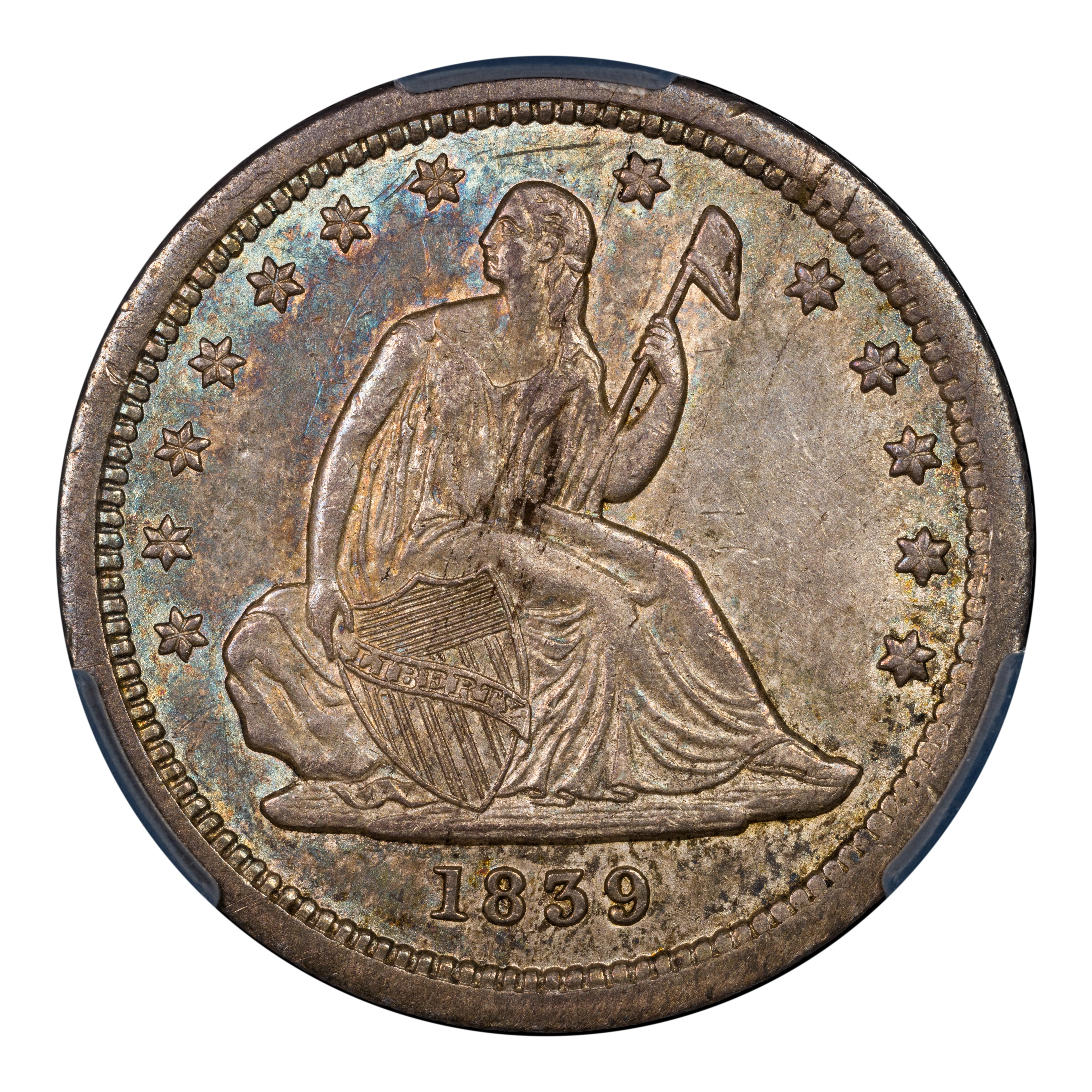 1839 Liberty Seated Quarter Values & Prices | Greysheet