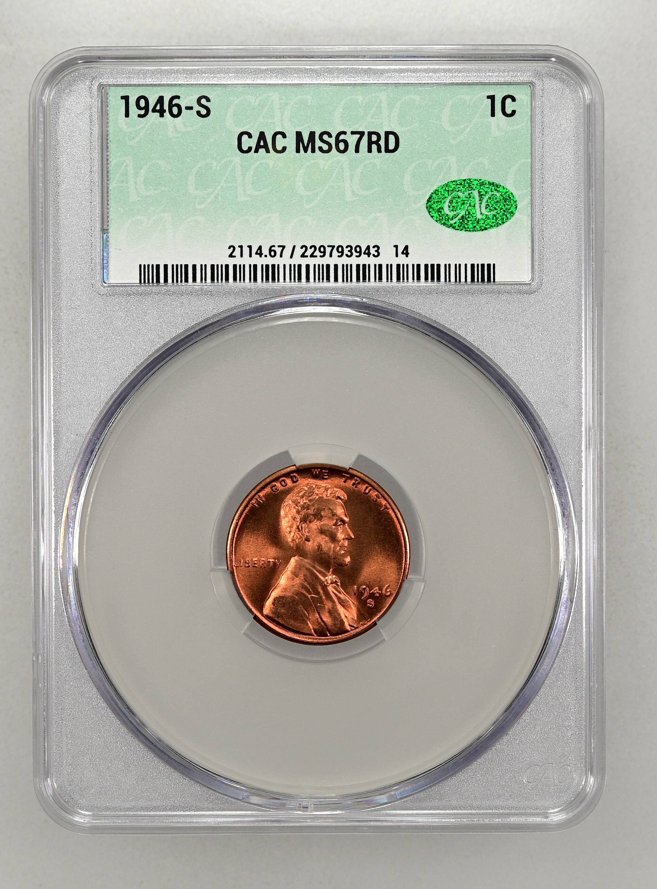 1946-S 1c MS RD