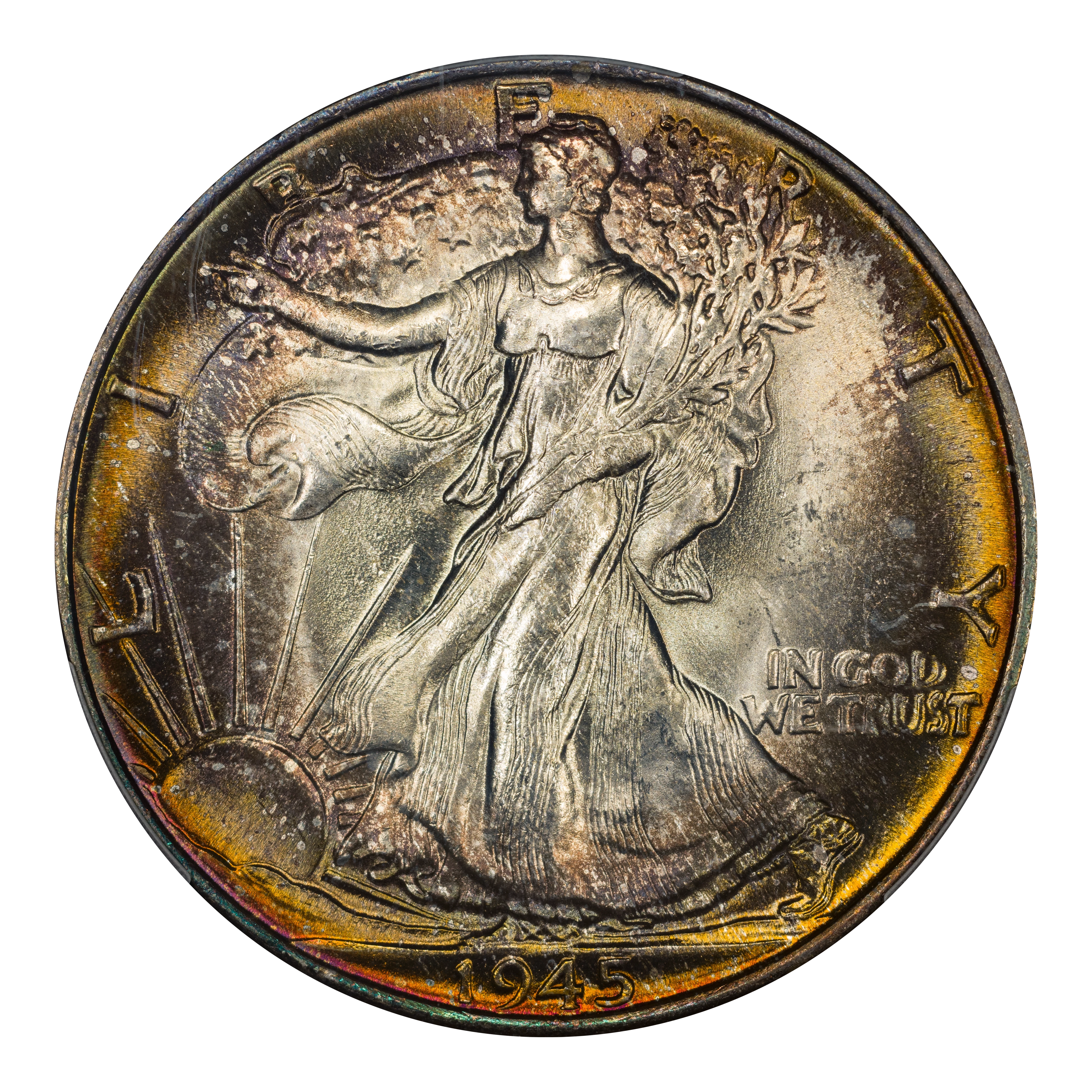 1945 Walking Liberty Half Values & Prices By Issue | Greysheet