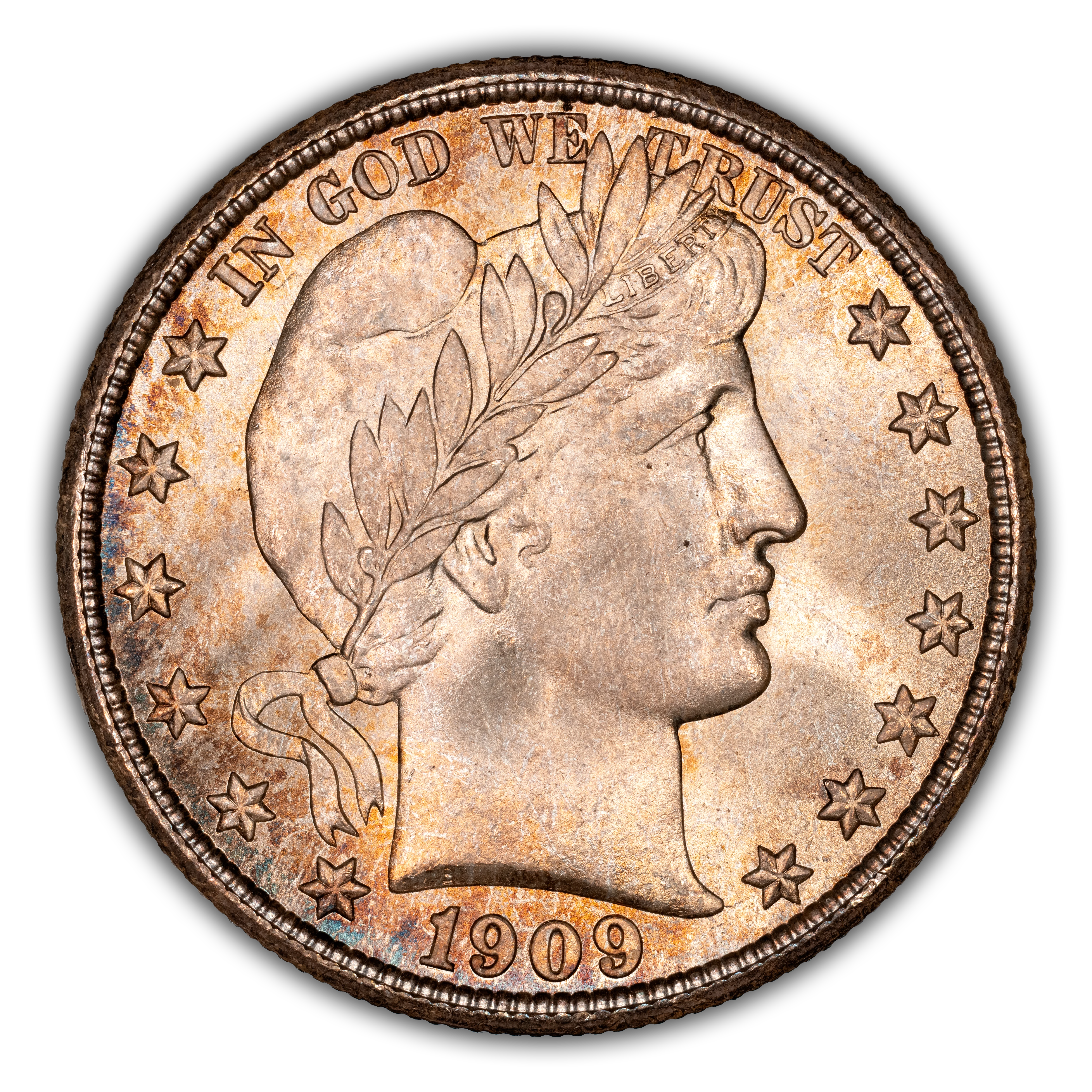 1909-S 50c Inverted Mintmark, FS-501 MS