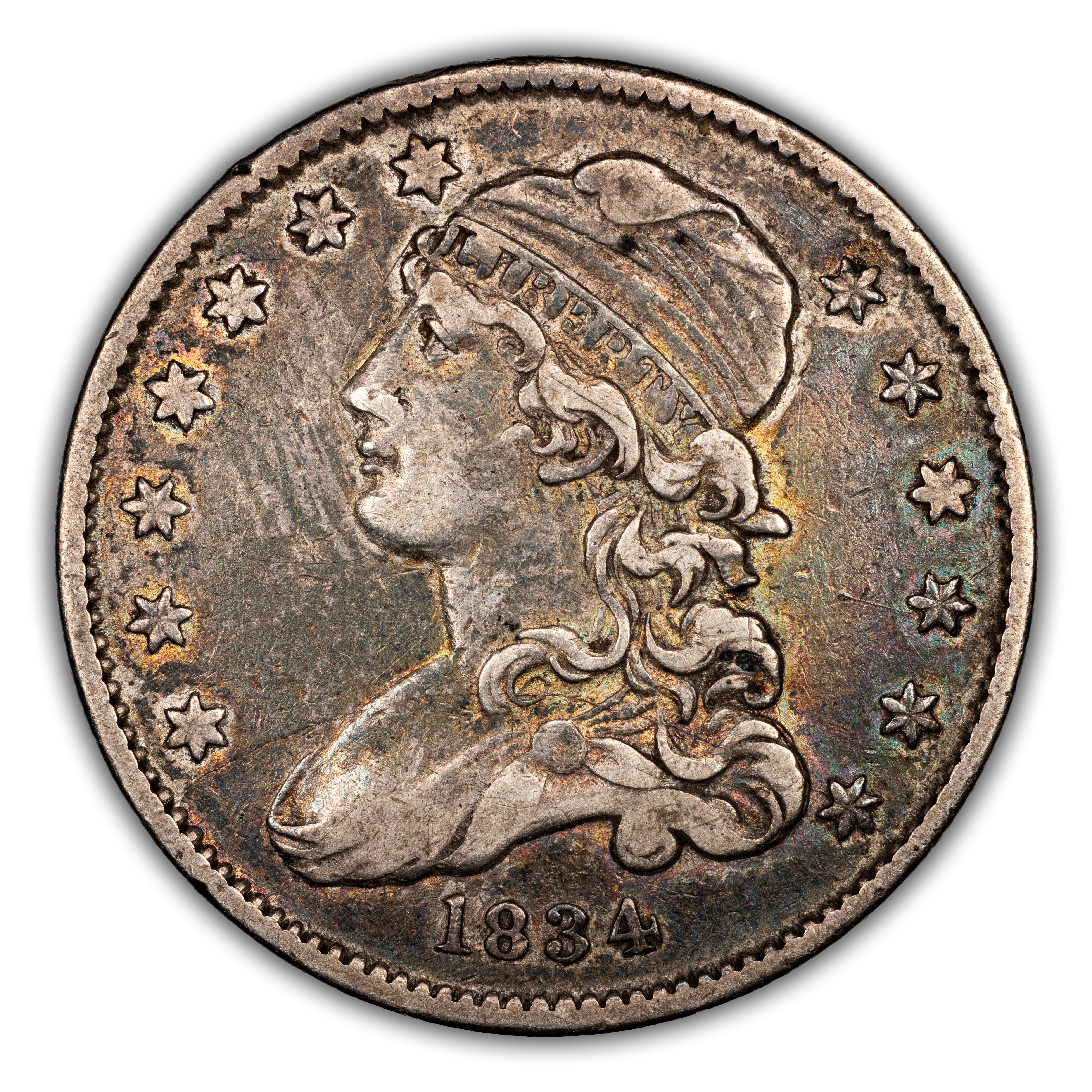 1834 Capped Bust Quarter Values & Prices By Issue | Greysheet