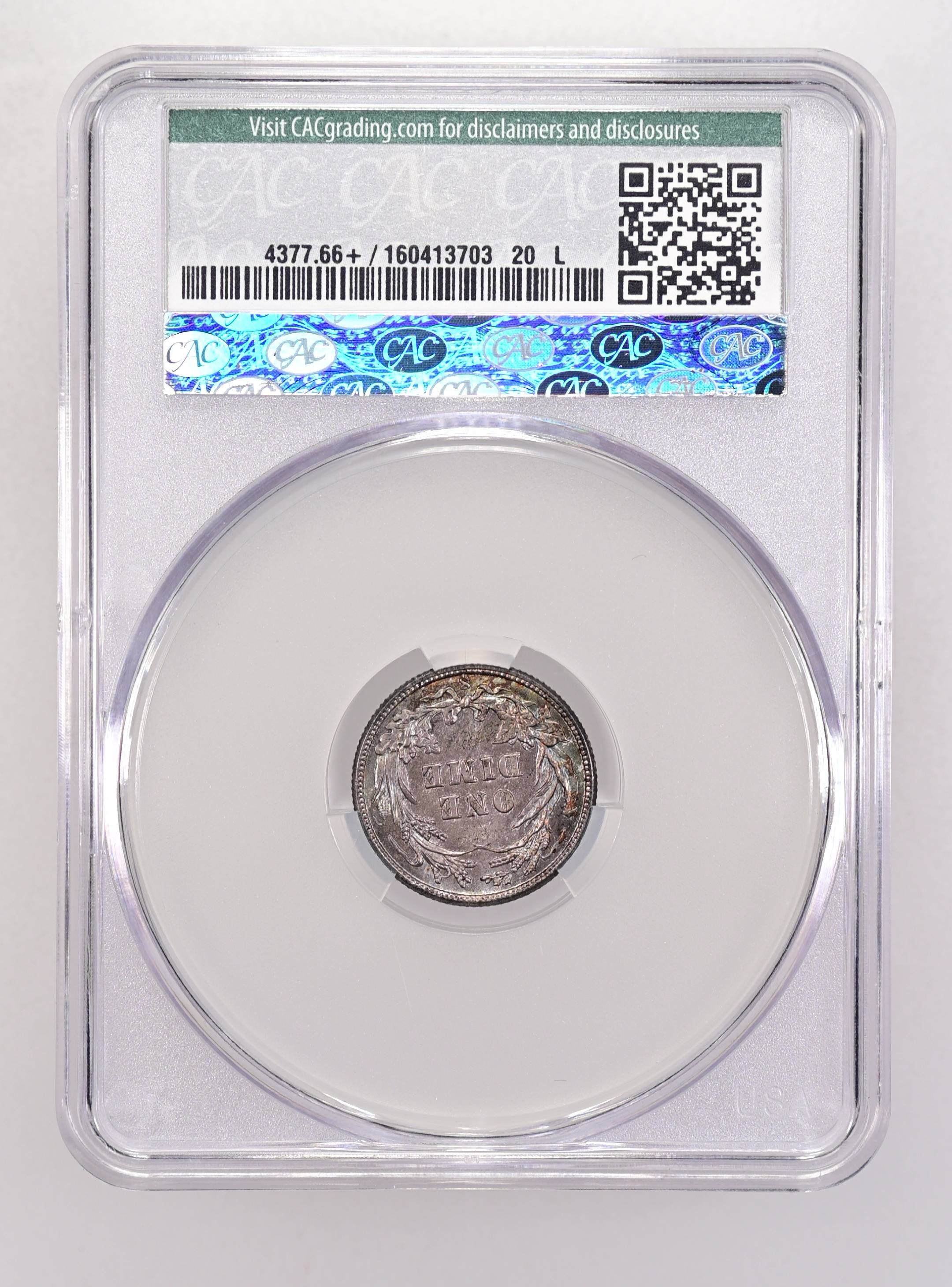 1906-S 10c MS