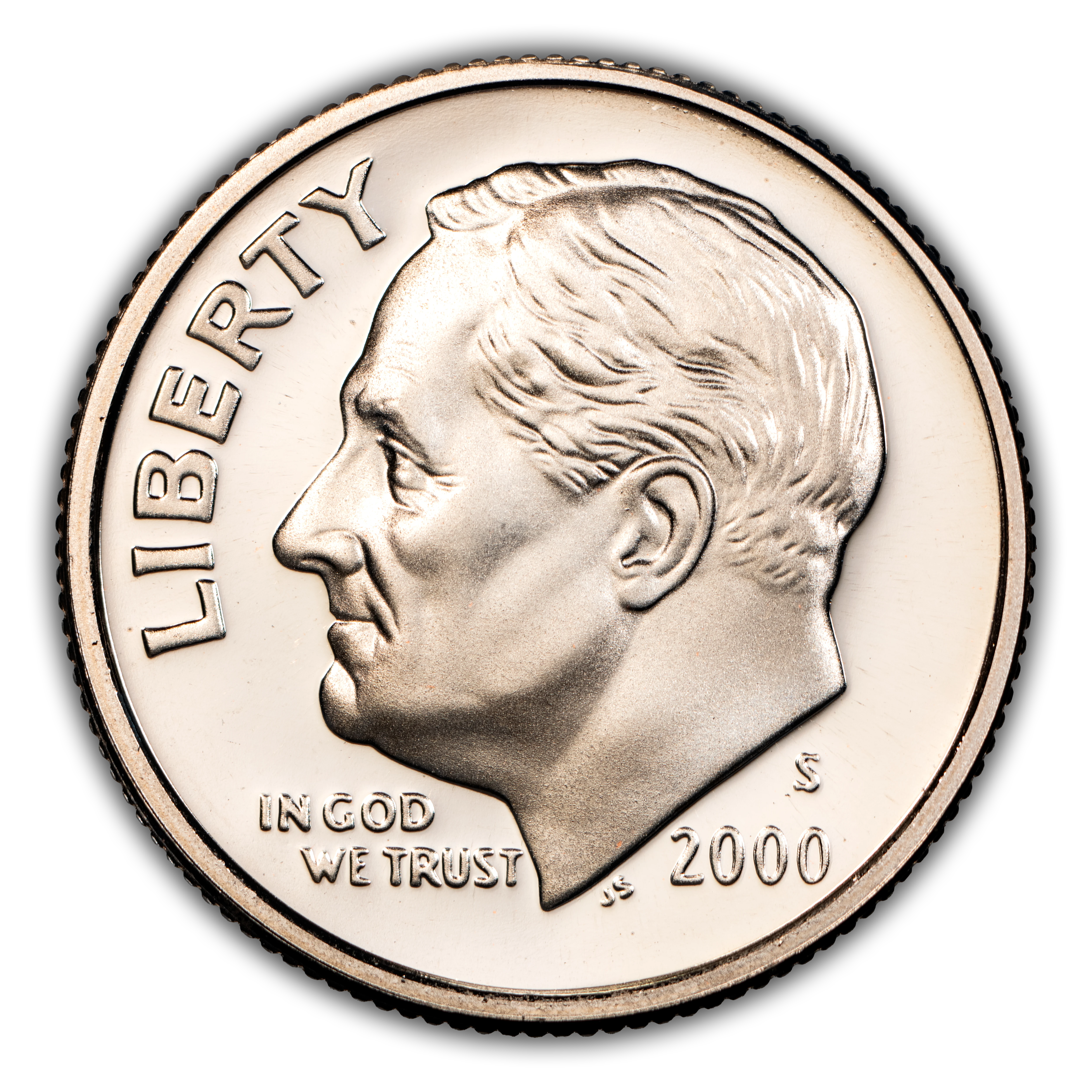 2000-S 10c Clad PR DCAM