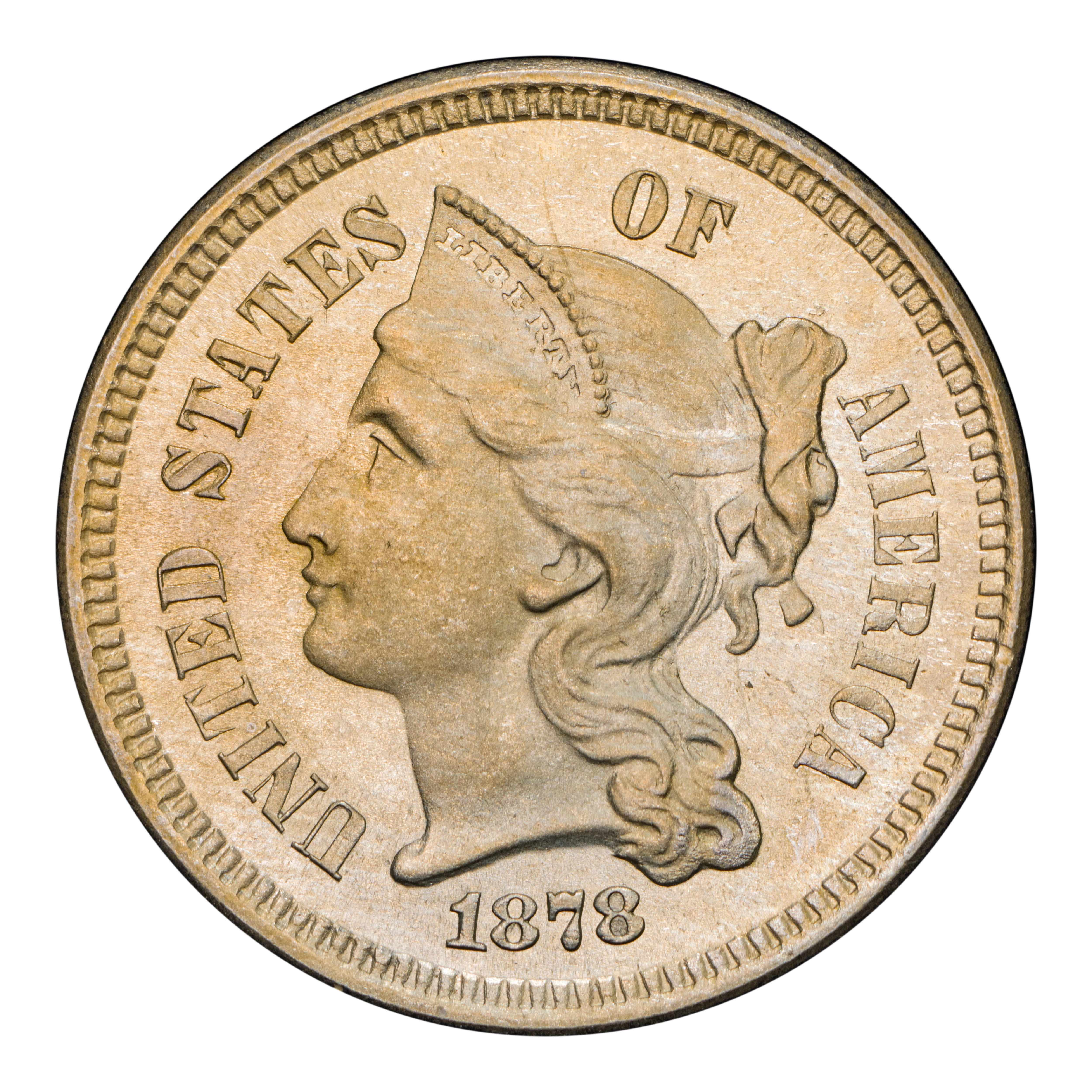 1878 3 Cent Nickel, Proof Values & Prices | Greysheet