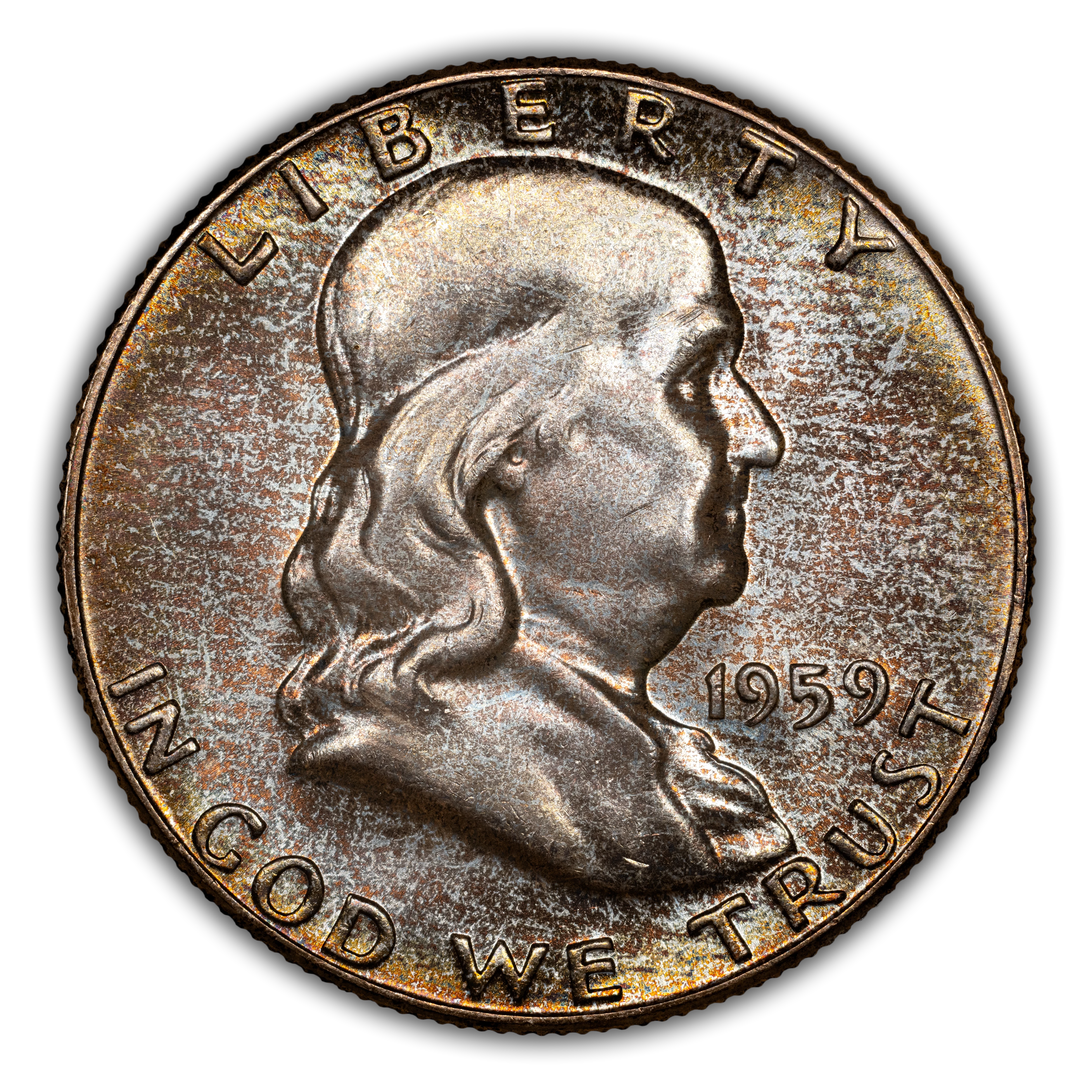 政五郎　額 1959 Franklin Half Values & Prices | Greysheet