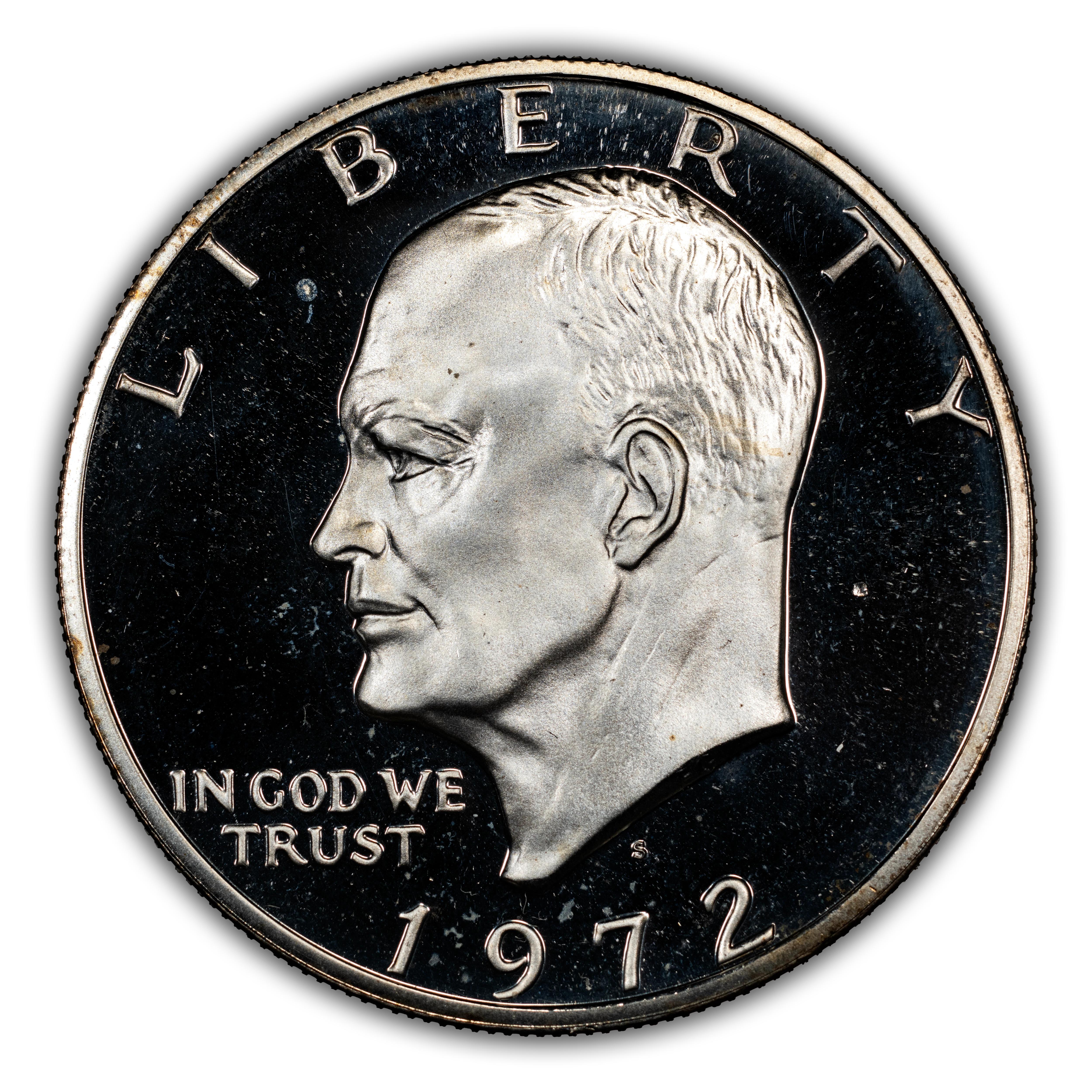 1972-S $1 Silver PR CAM