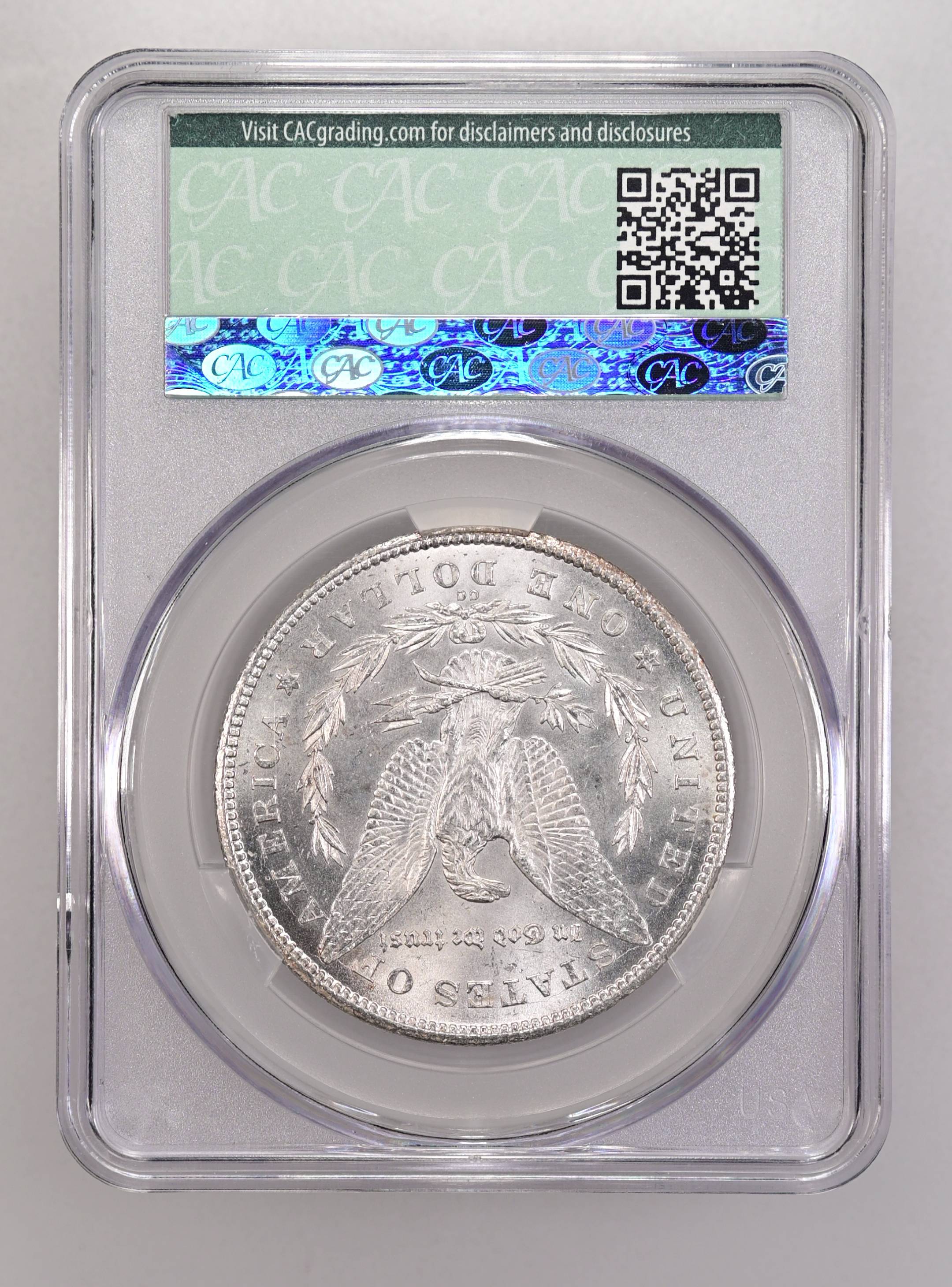 1878 CC Morgan Dollar Die Chip Nostril VAM 2A Mint State (MS