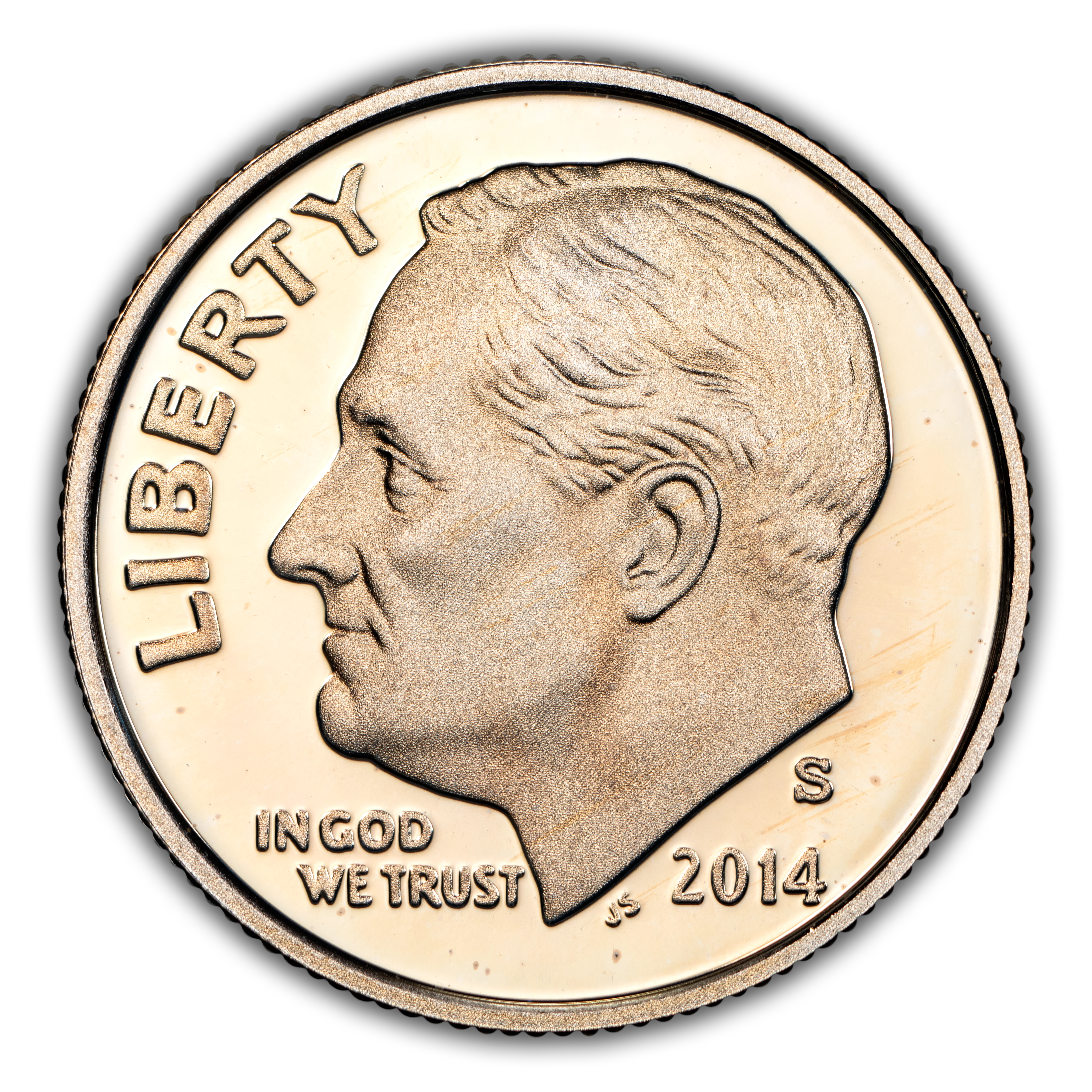 2014-S 10c Silver PR DCAM