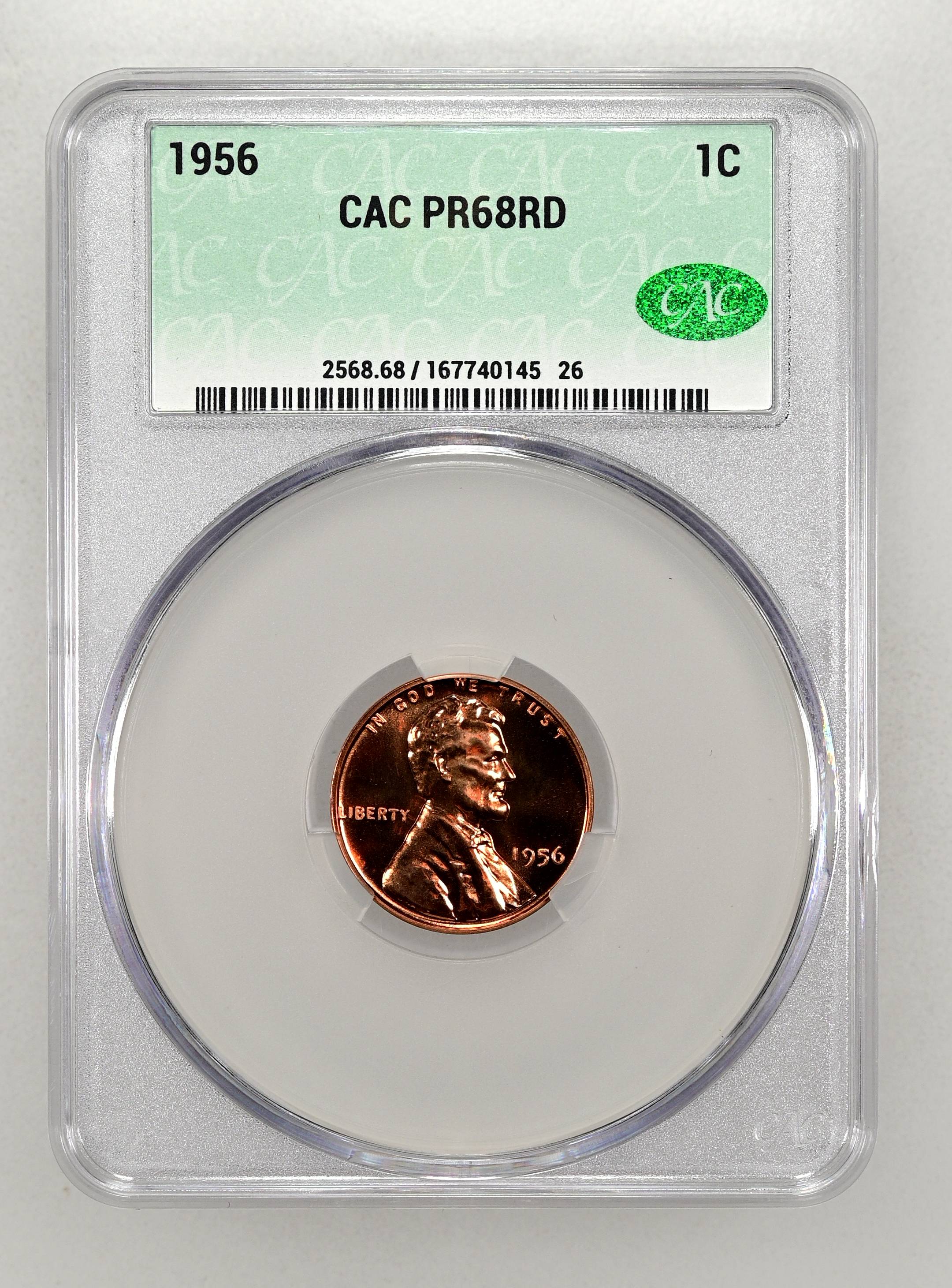 1956 1c PR RD