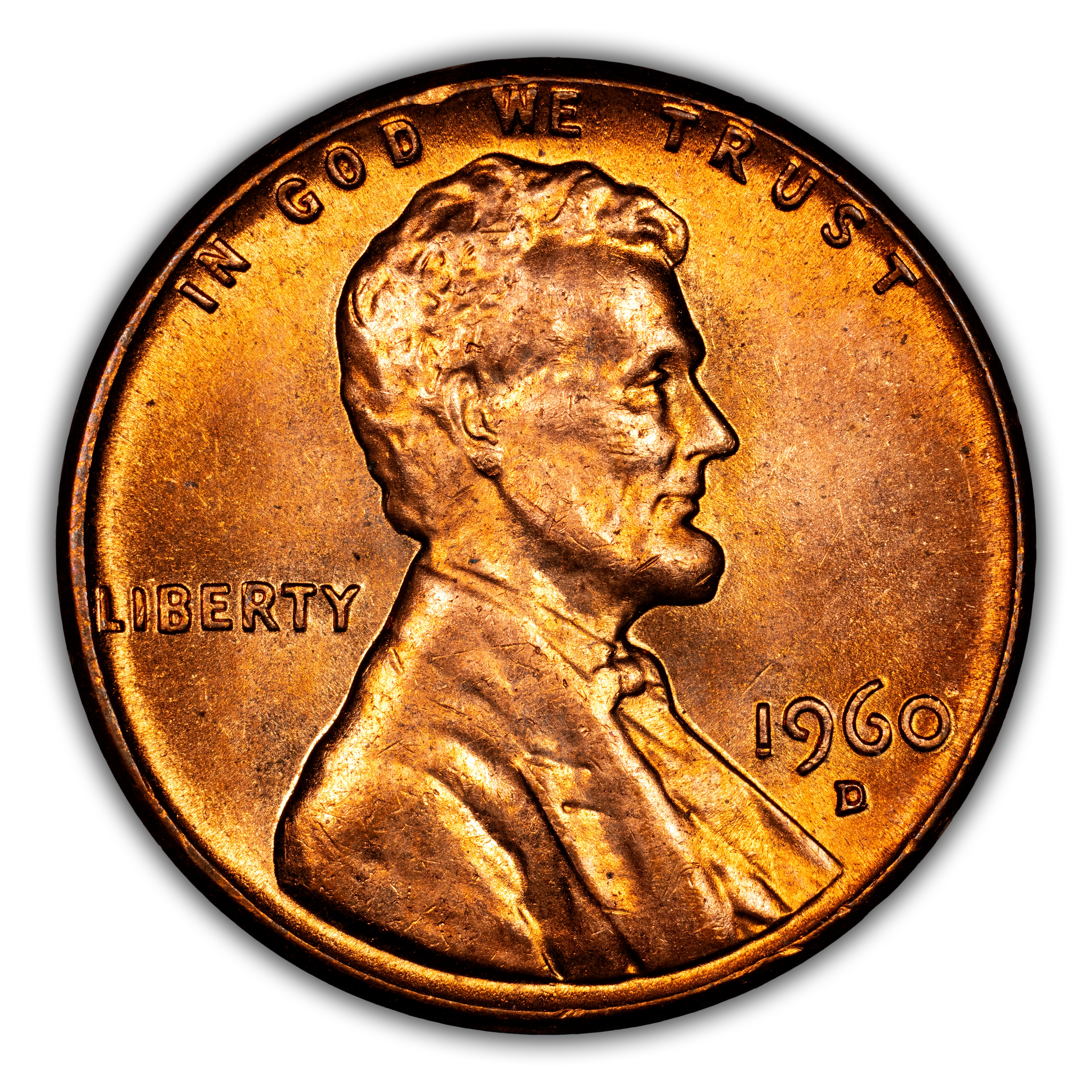 1960-D 1c Large Date MS RD