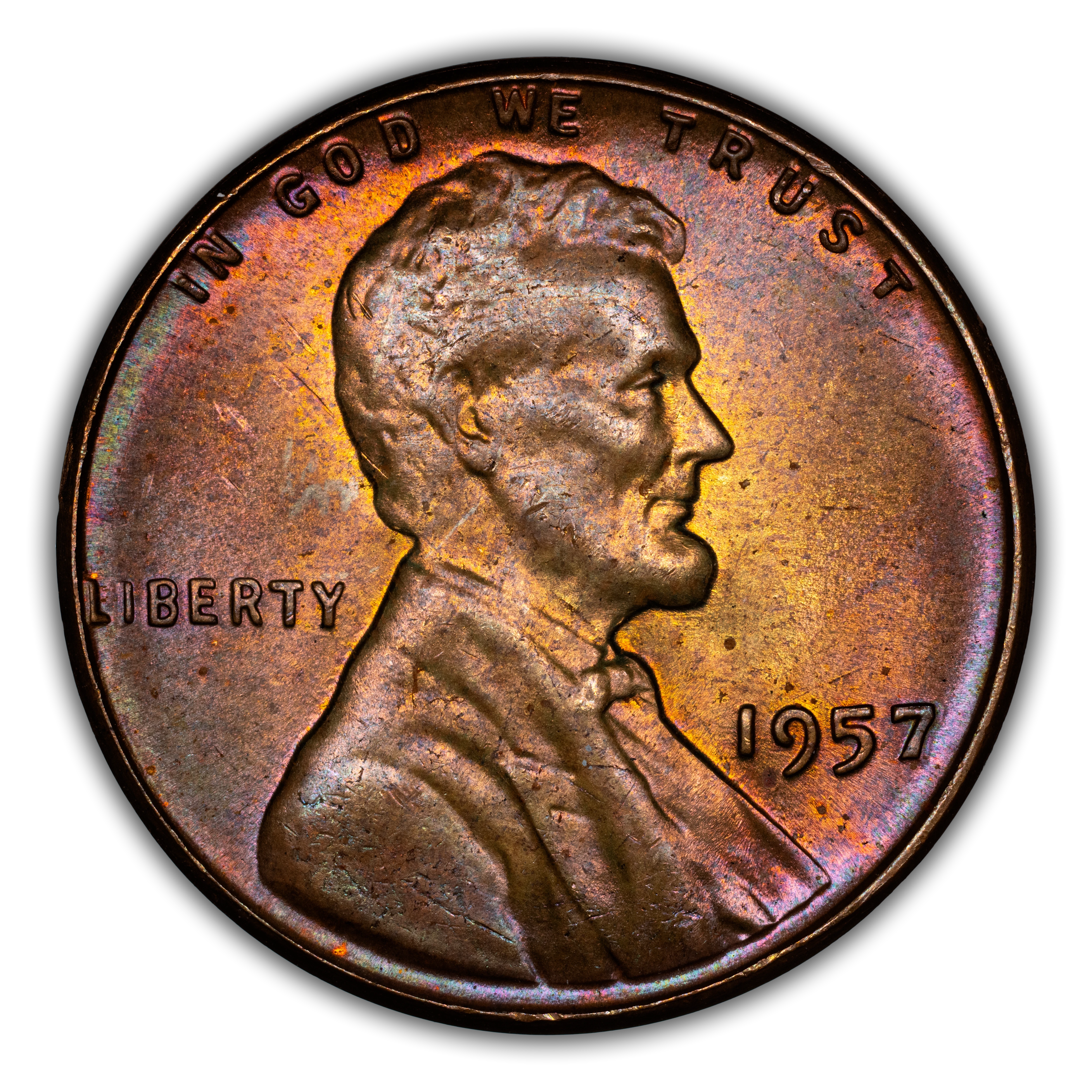 1957 Lincoln Cent Wheat Reverse Values & Prices | Greysheet