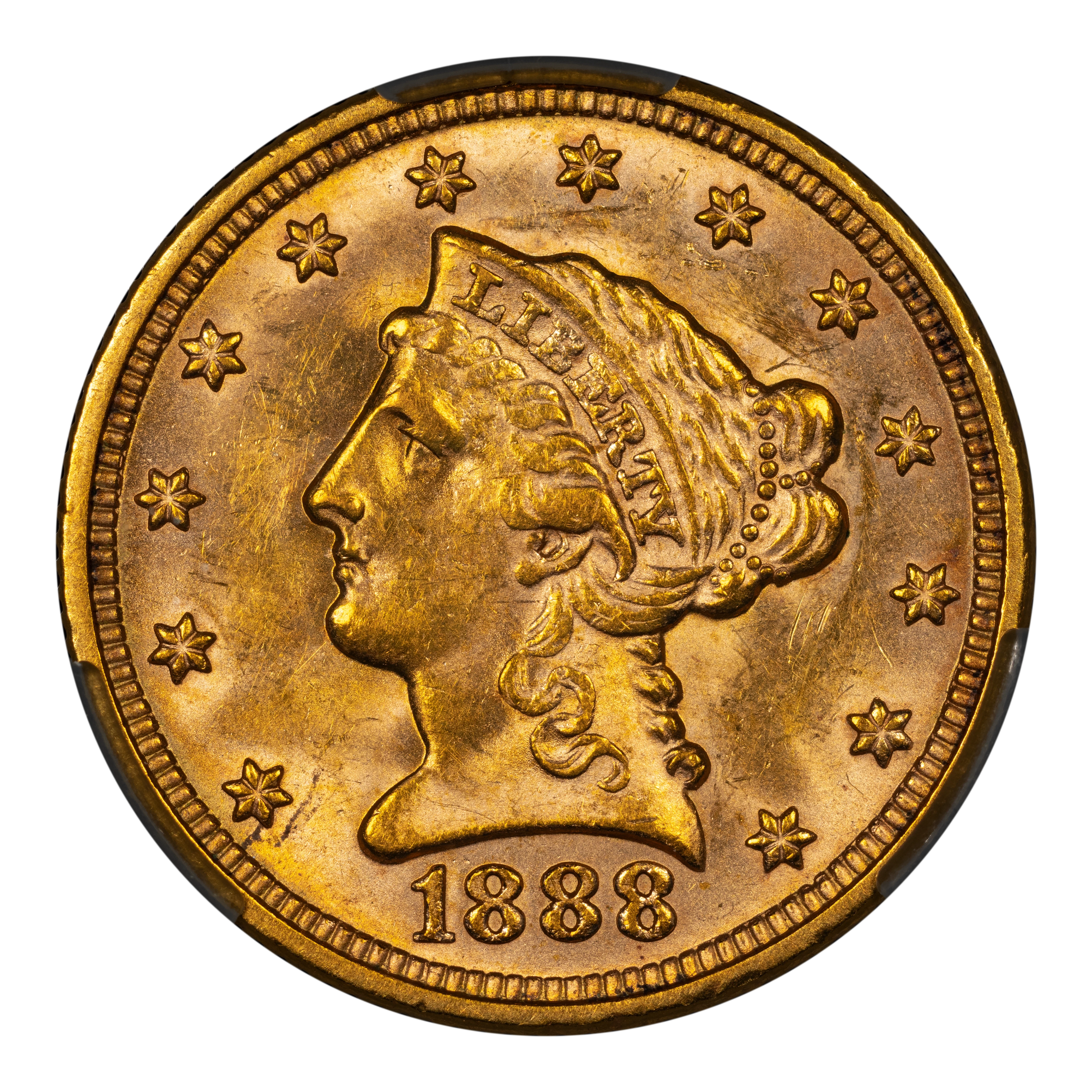 1888 $2.50 Liberty Gold Values & Prices By Issue | Greysheet