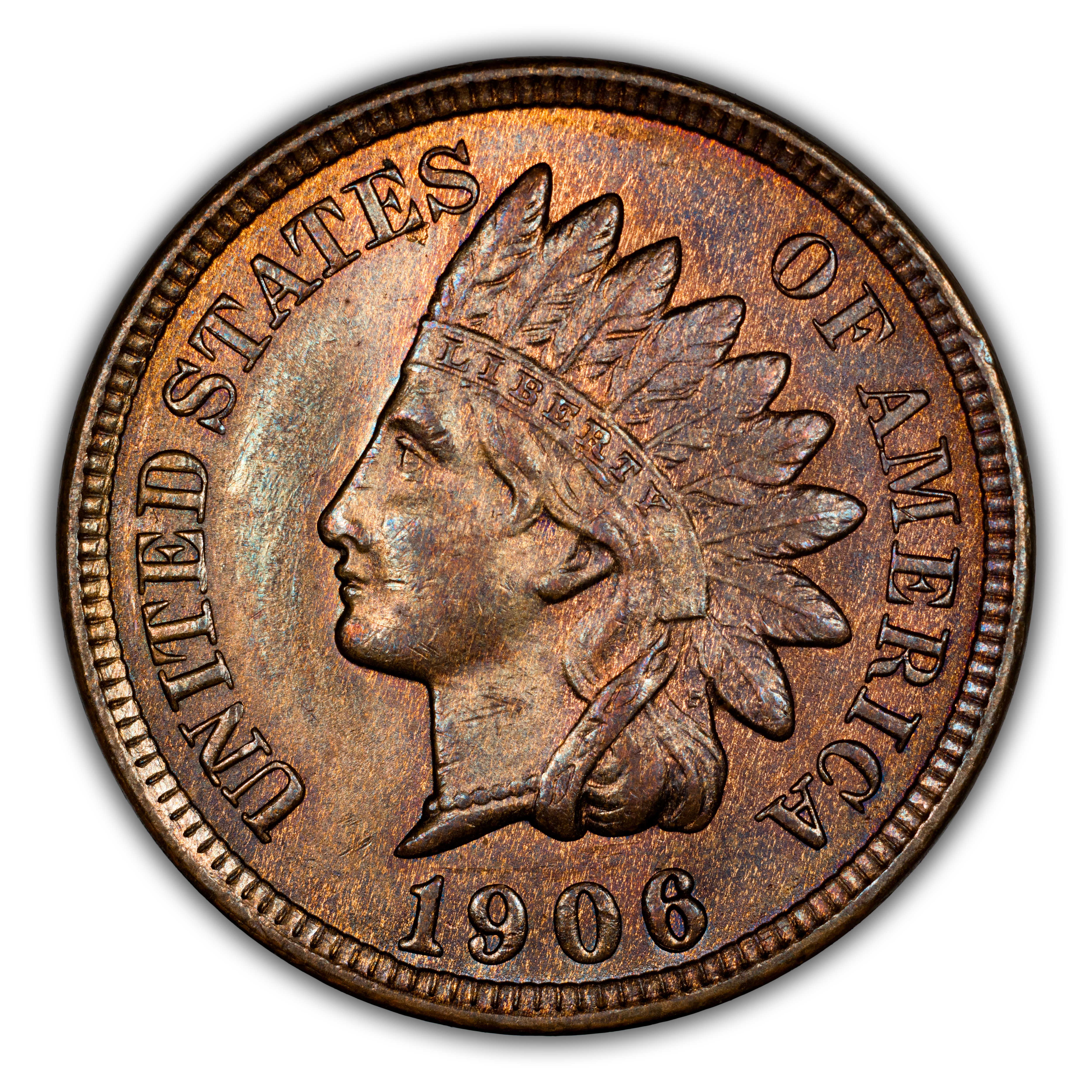 1906 1c 1/1, 6/6, S-9 MS RB