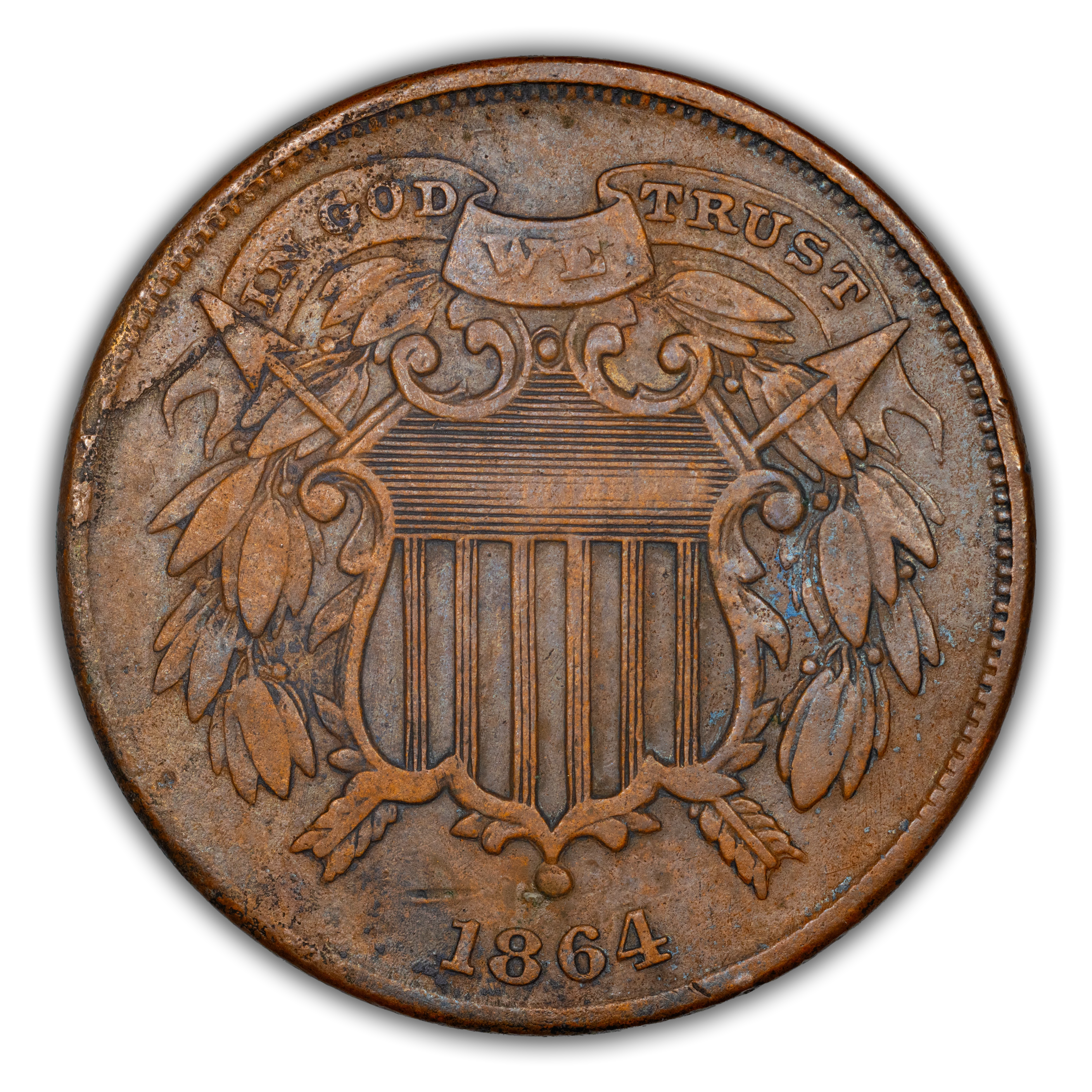 1864 2 Cent Piece Values & Prices | Greysheet