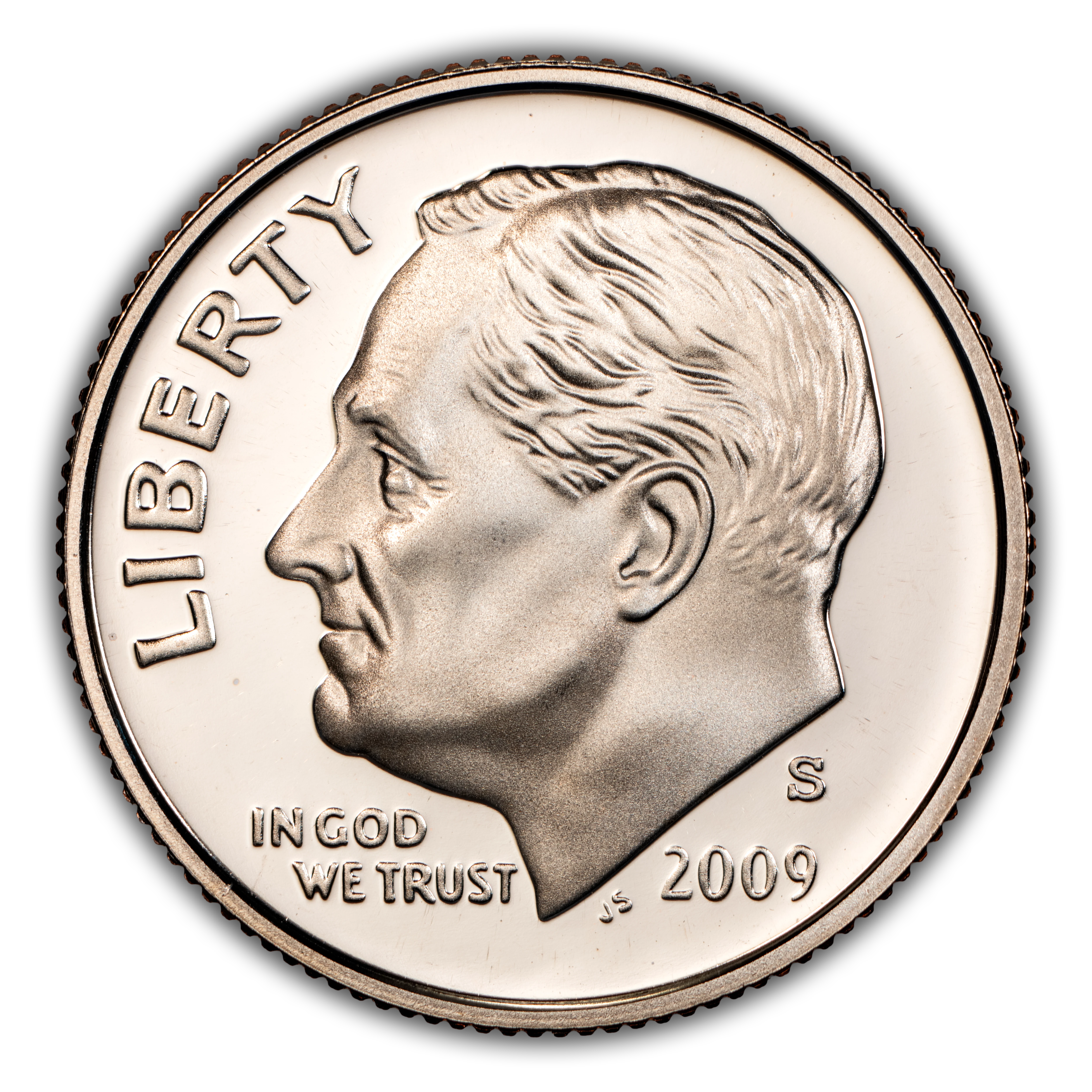 2009-S 10c Clad PR DCAM