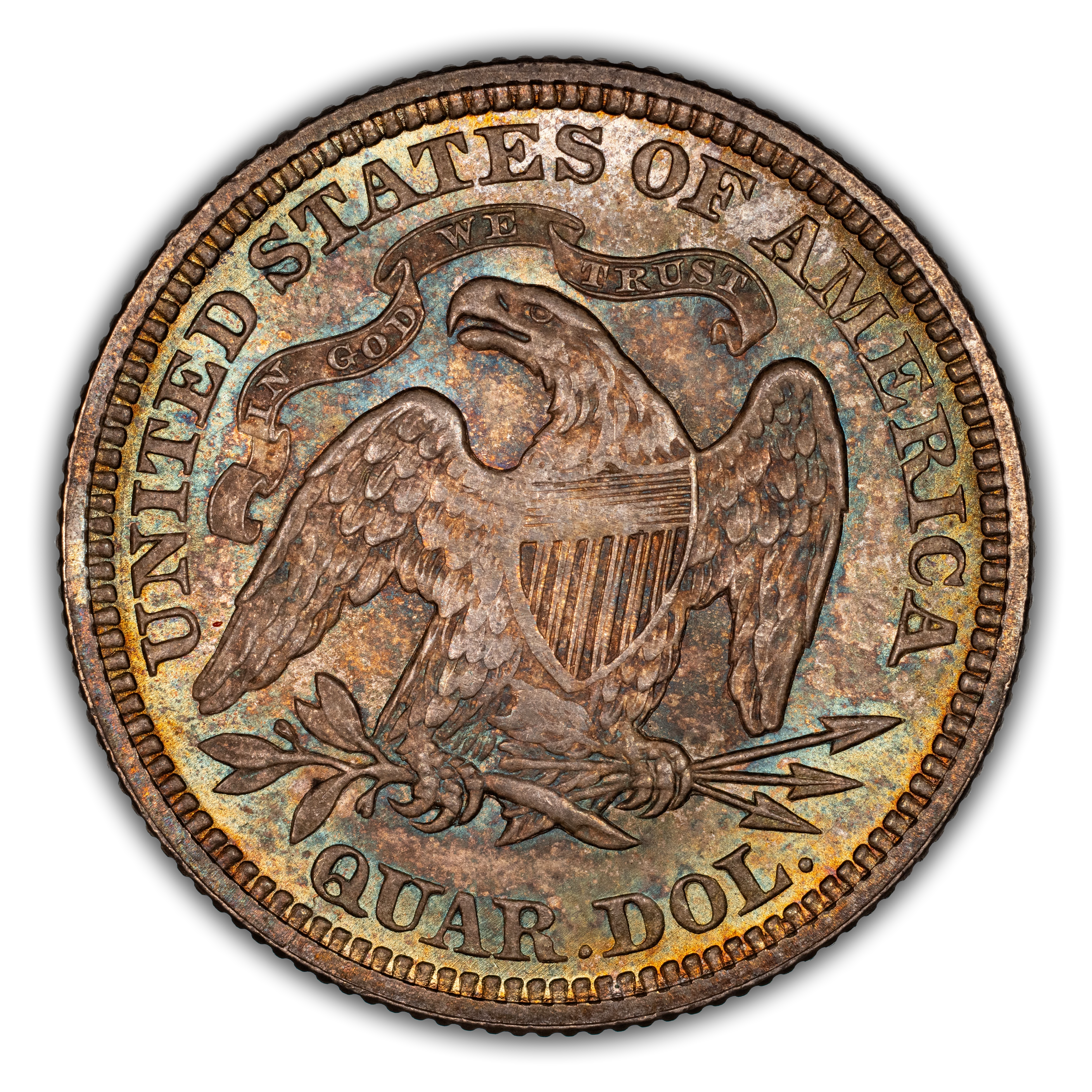 1866 Liberty Seated Quarter Values & Prices By Issue | Greysheet