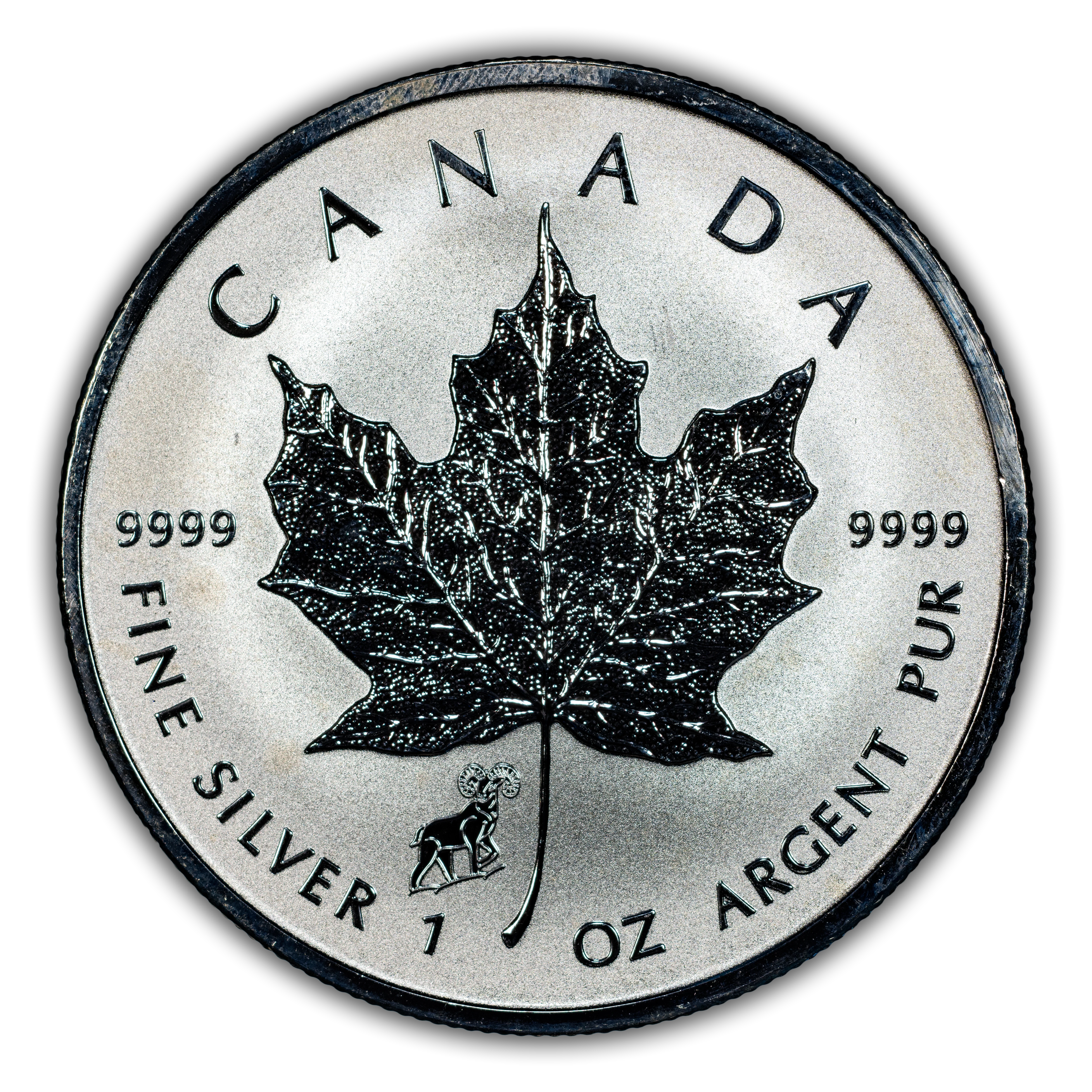 Canada 2012 Silver $5 Maple Leaf, One Ounce Coin Values