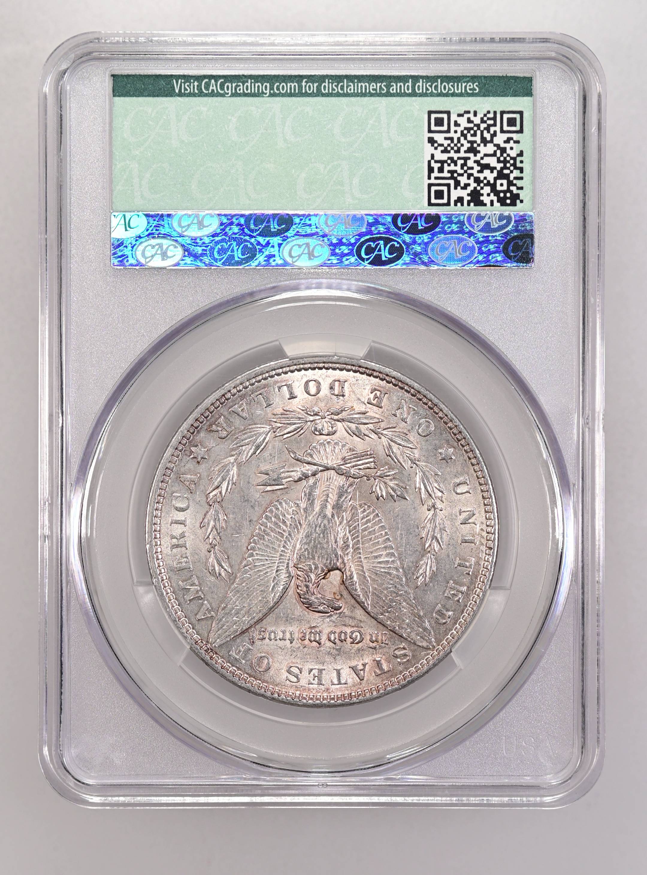 1896 Morgan Dollar Doubled 6 VAM 6 Mint State (MS) Pricing Guide