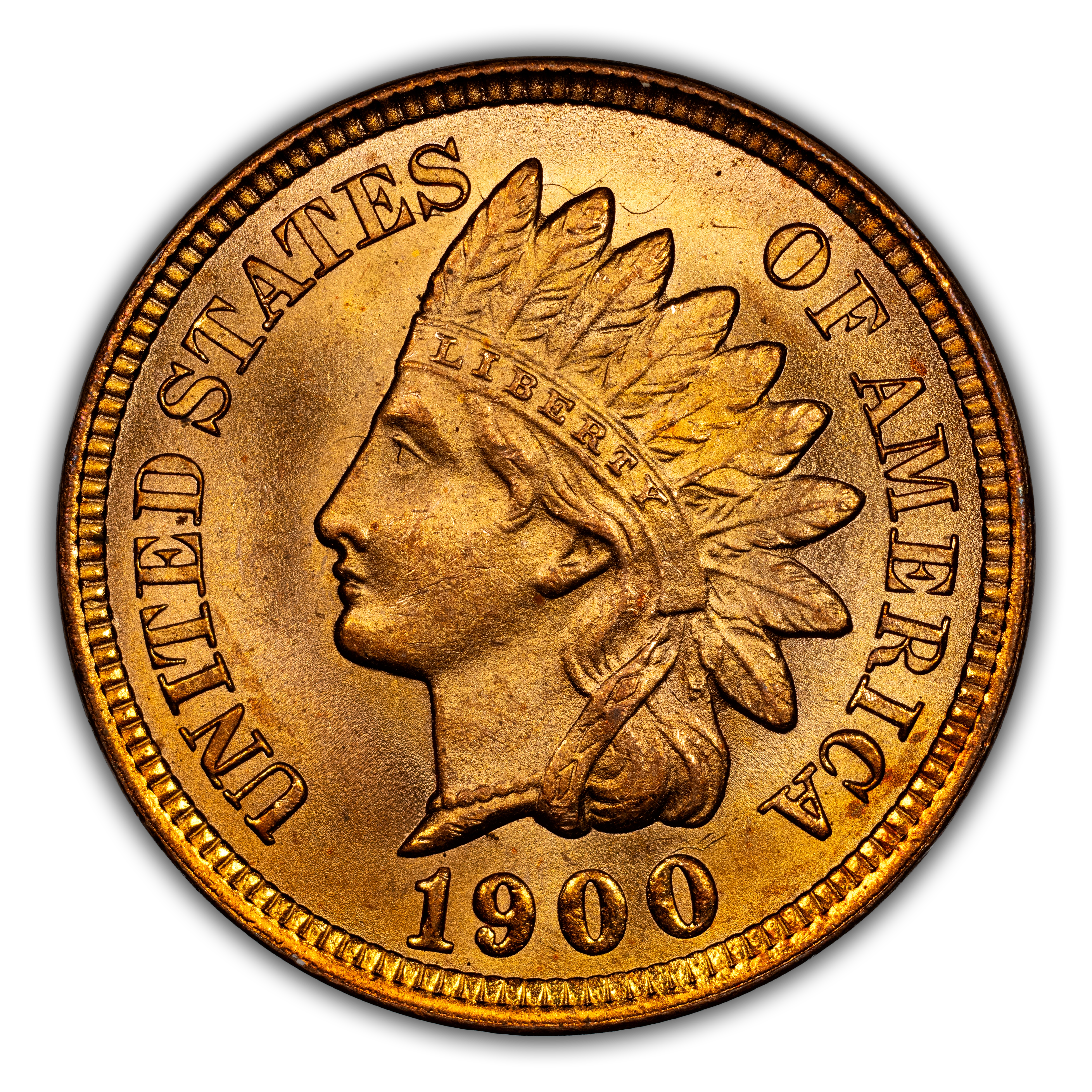 1900 1c Repunched Date, FS-301, S-1 MS RD