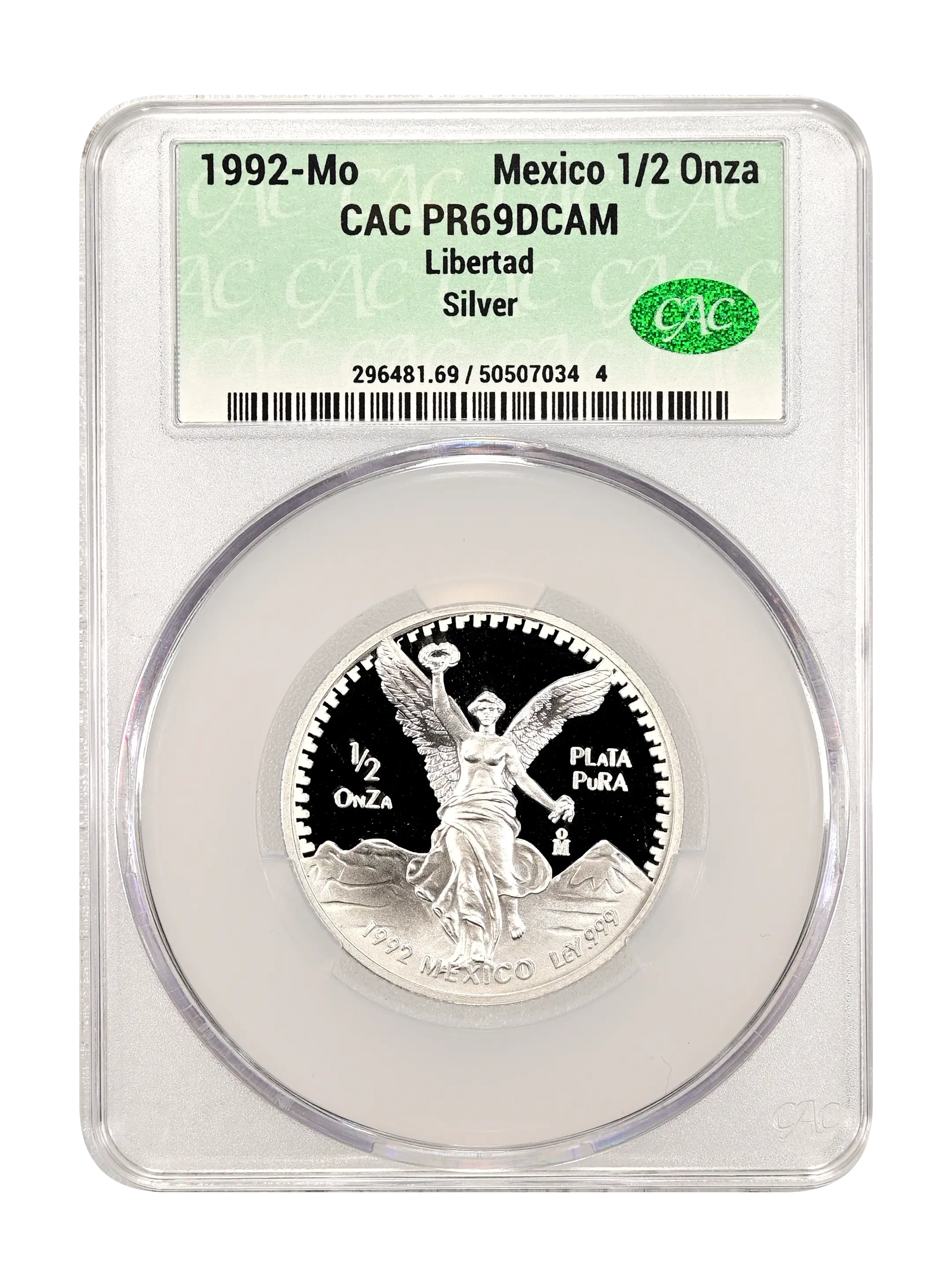 Mexico 1998 Silver 1/2 Onza Libertad, Proof Coin Values & Prices