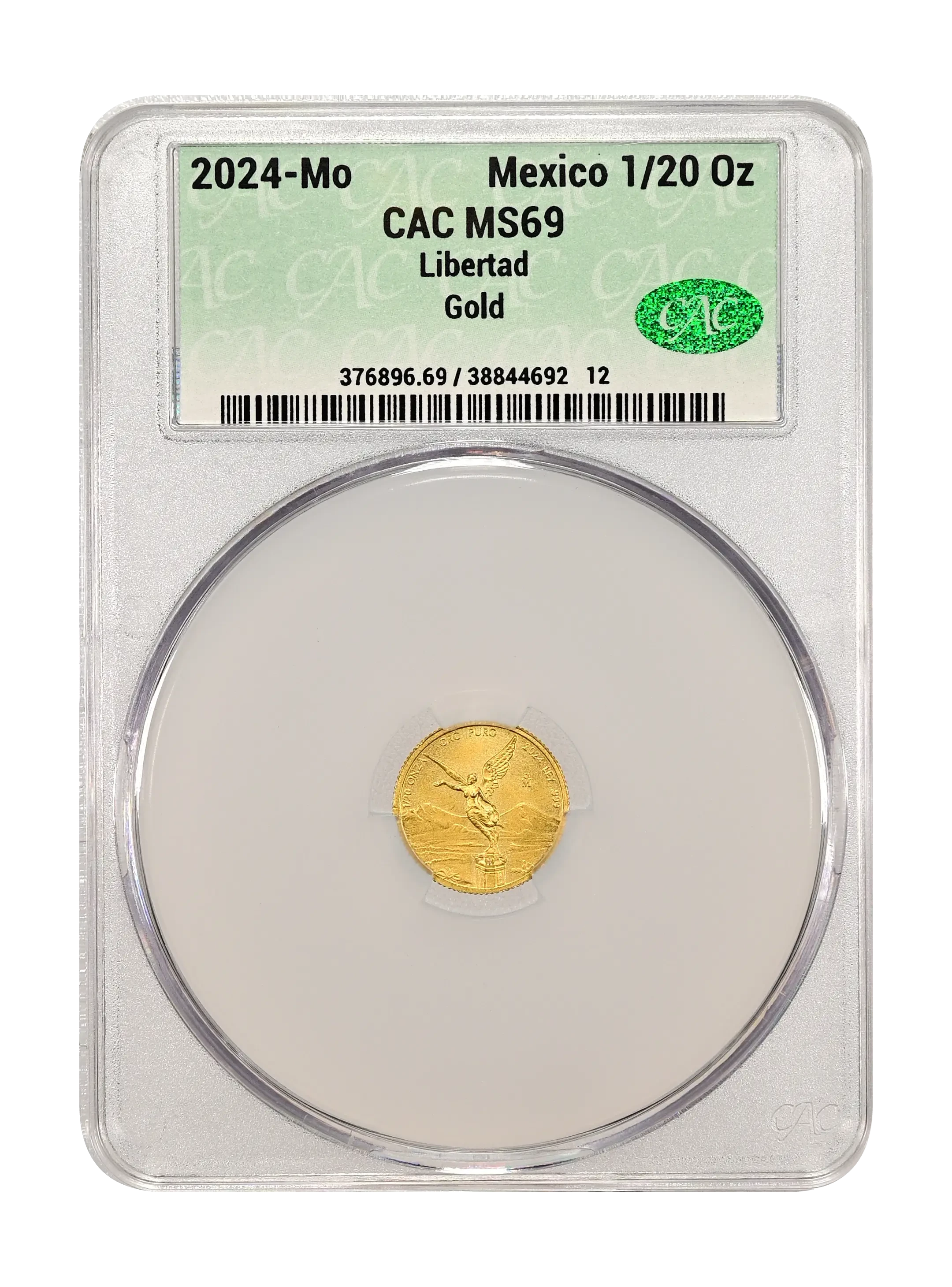 Mexico 1993 Gold 1/20 Onza Libertad Coin Values & Prices | Greysheet