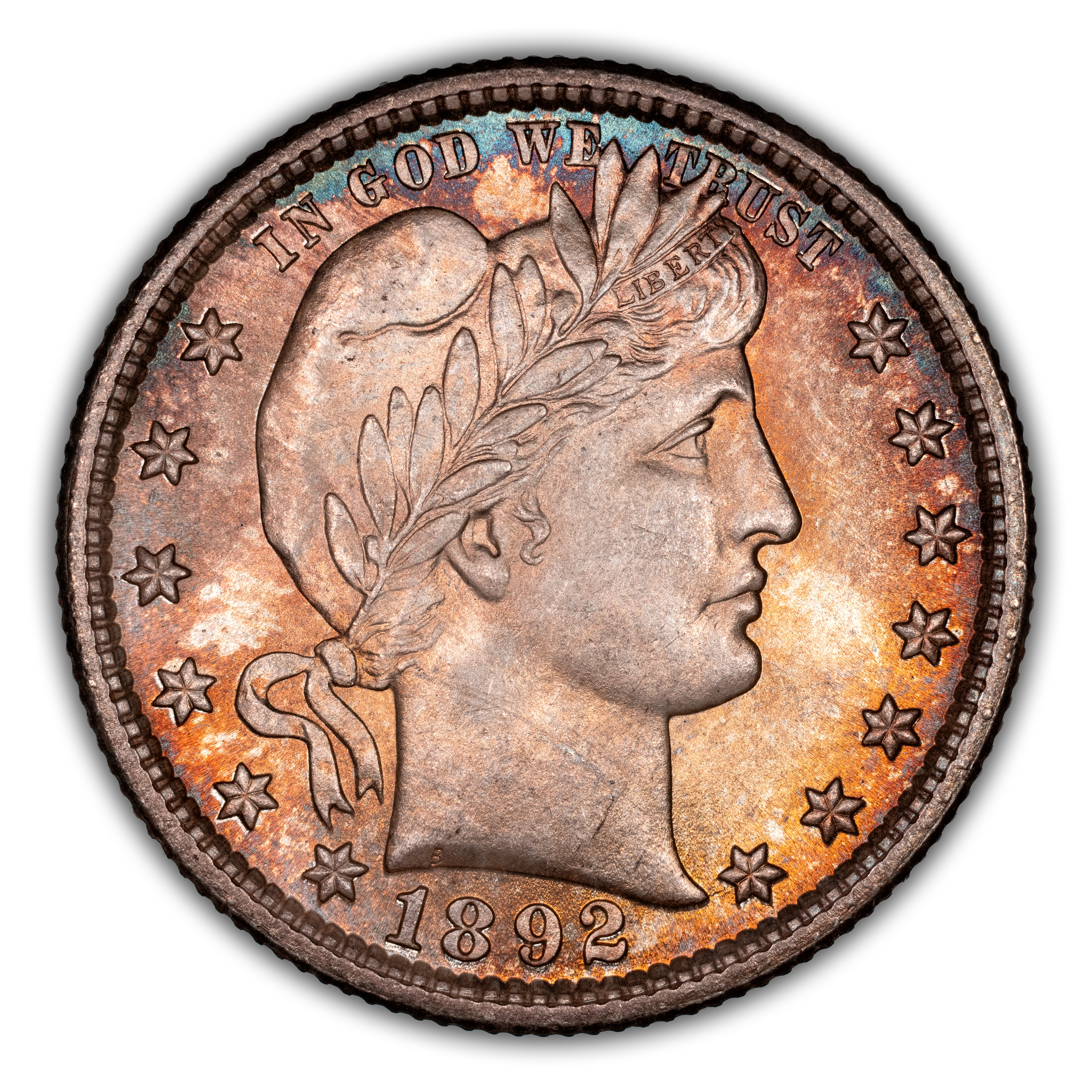 B*k様 アメリカ バーバークォーター 1896S 大特年 発行数18.8万枚