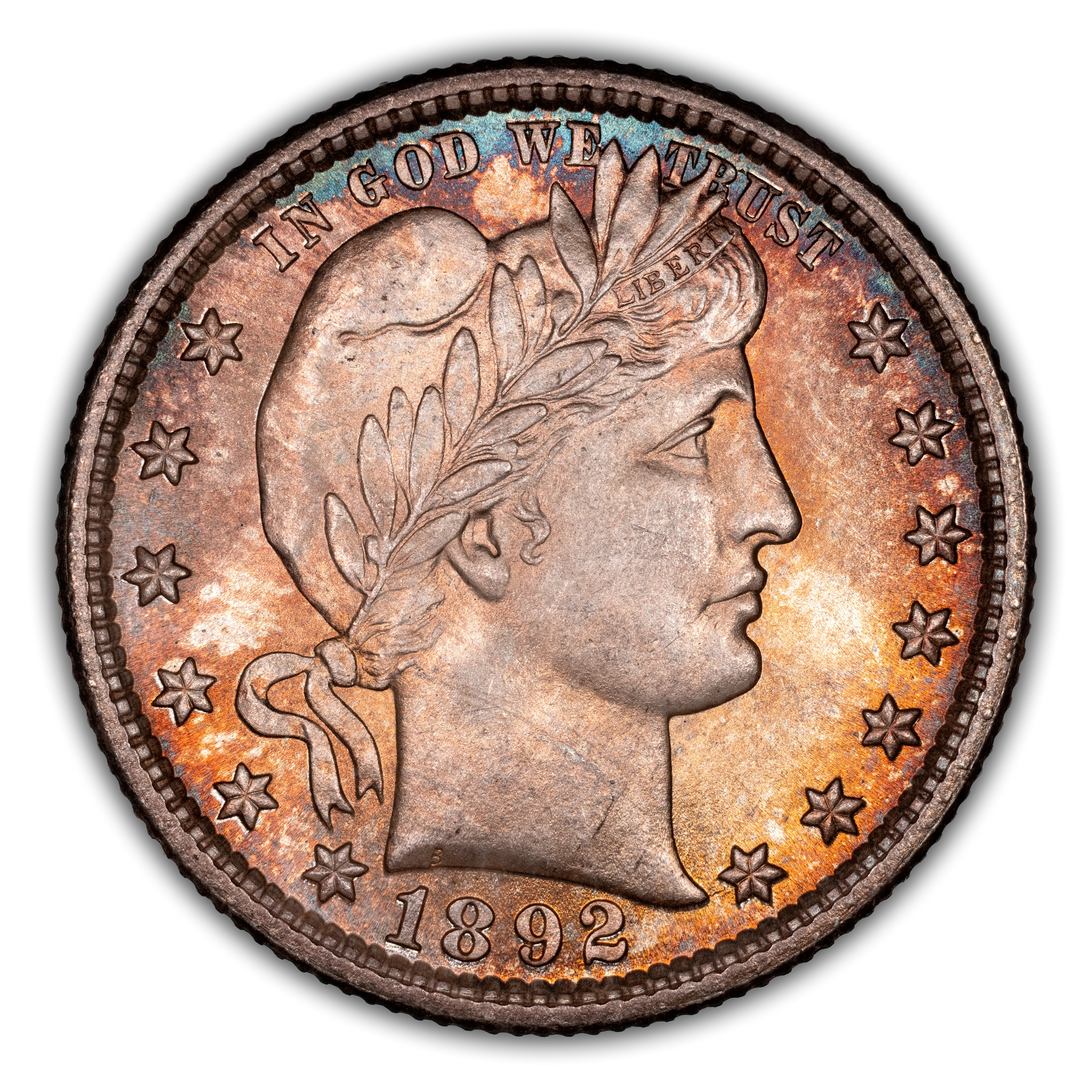 B*k様 アメリカ バーバークォーター 1896S 大特年 発行数18.8万