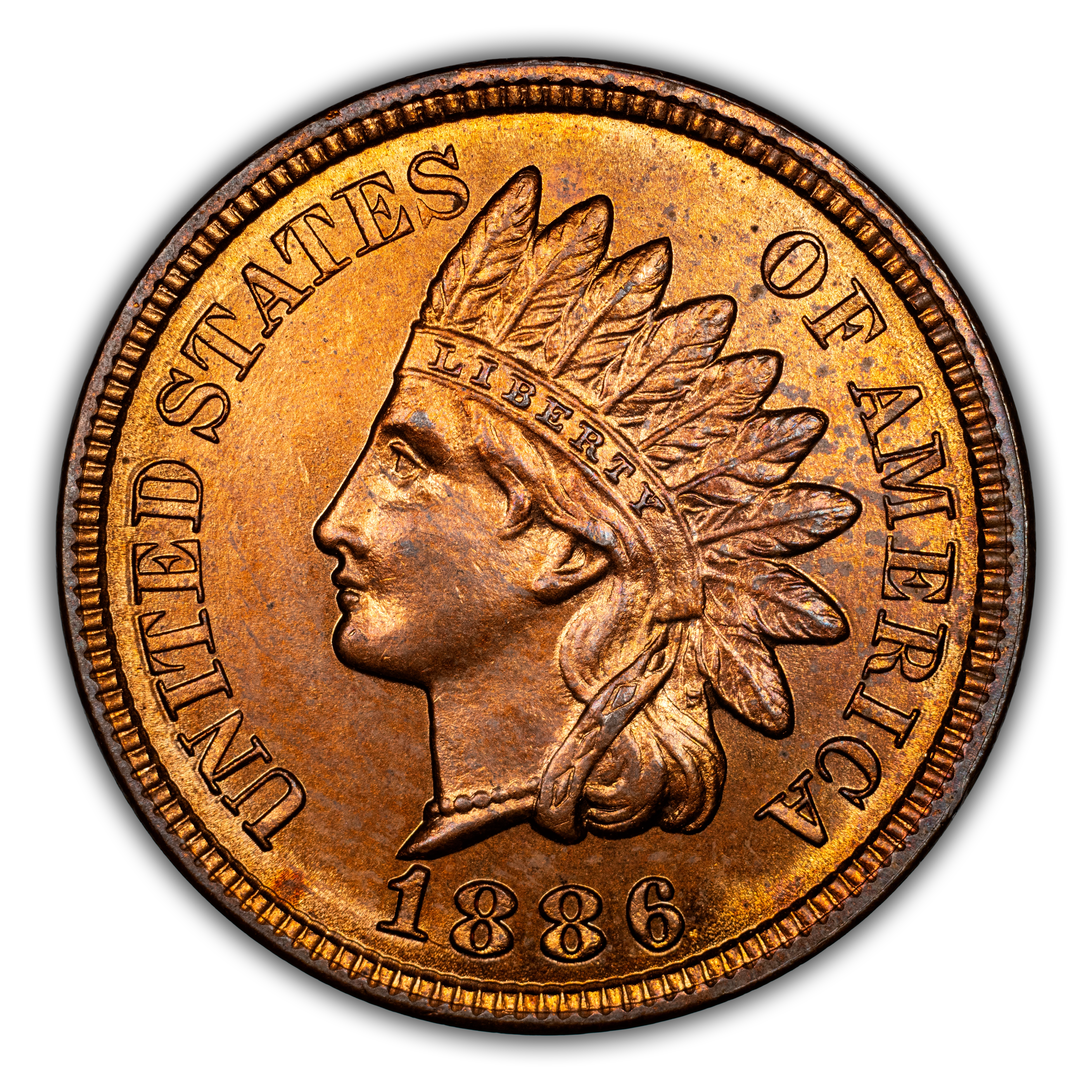 1886 1c Type 2 MS RD