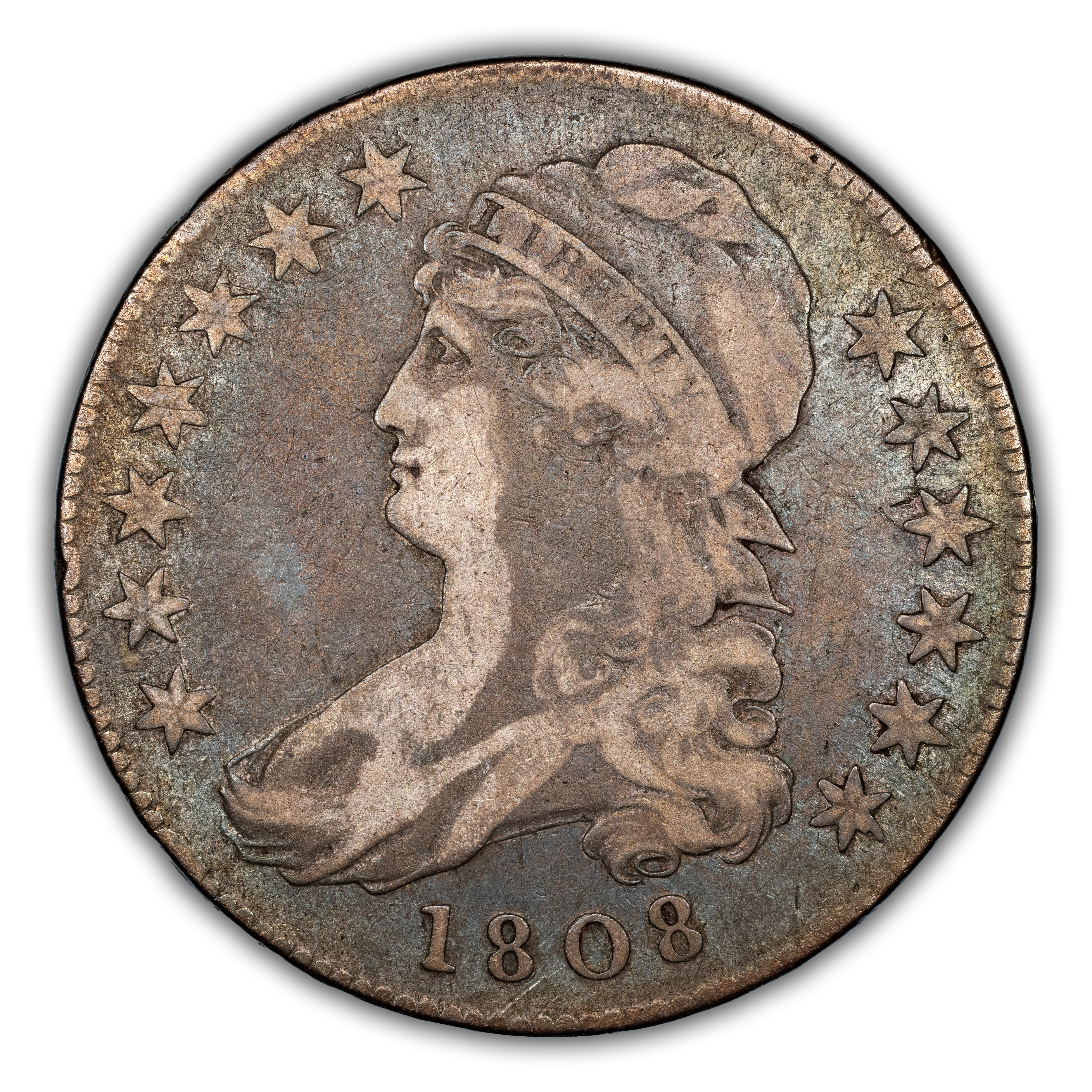 1808 Capped Bust Half Dollar Mint State (MS) Pricing Guide | The