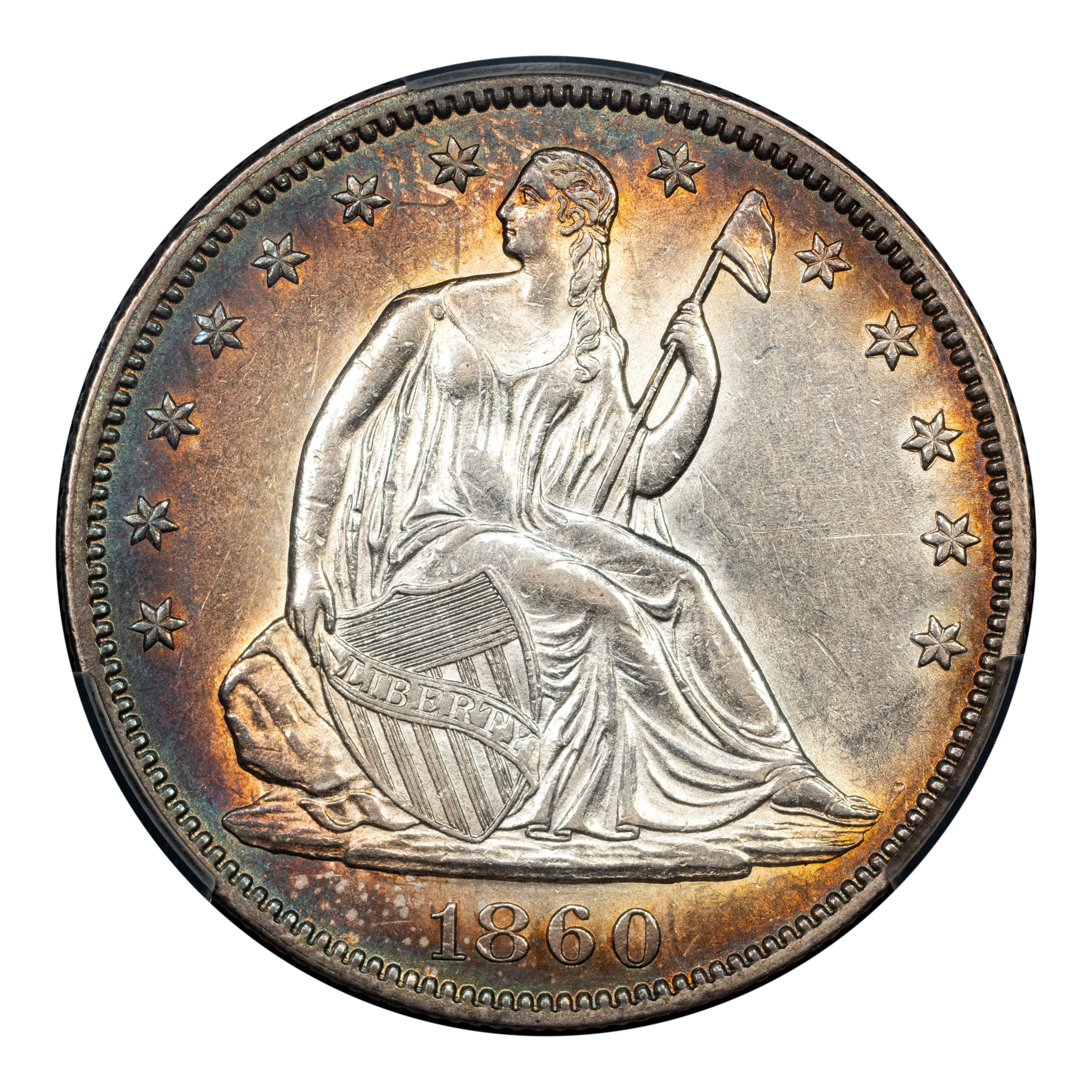1860 Liberty Seated Half Dollar Values & Prices By Issue | Greysheet