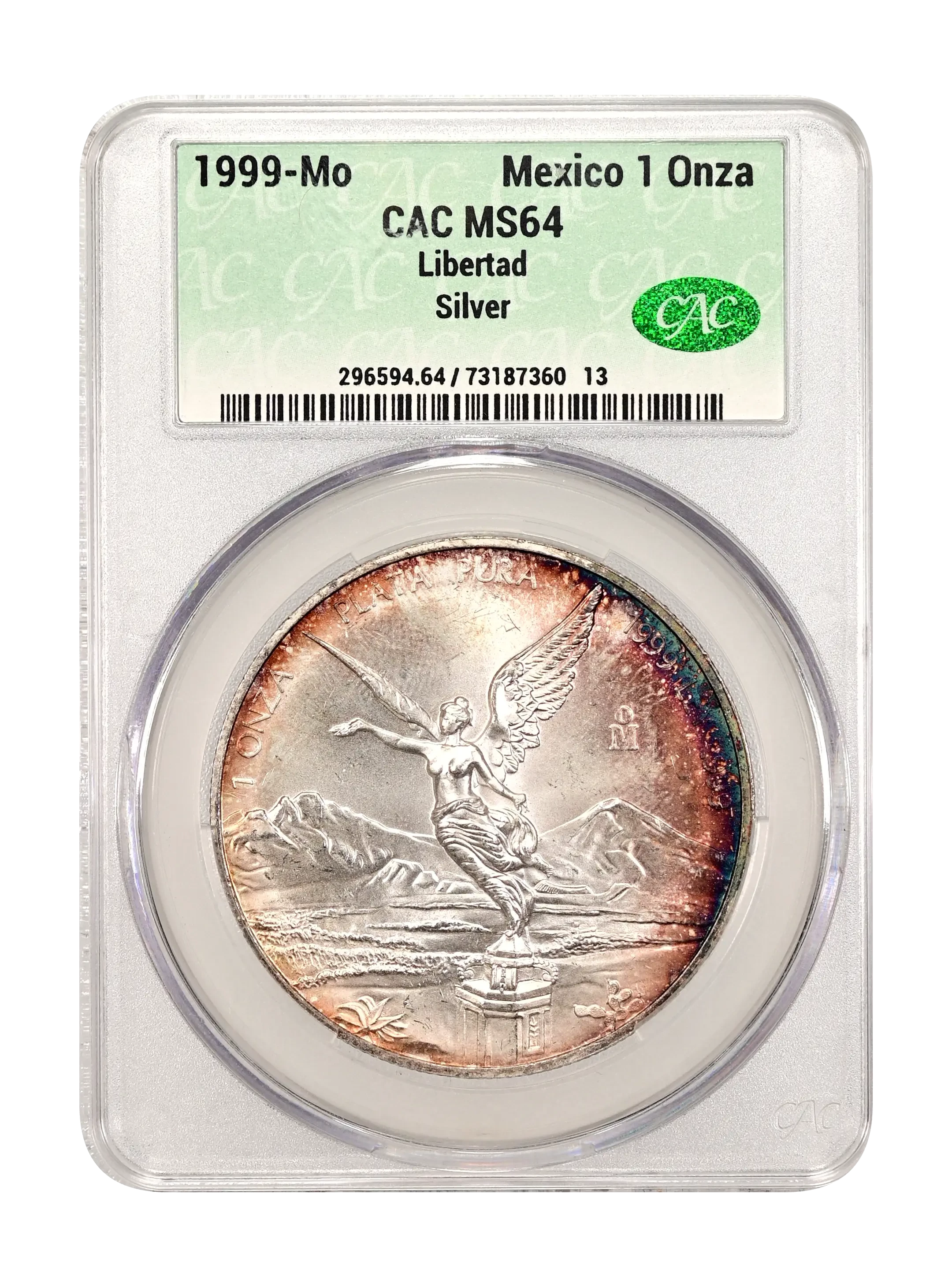 Mexico 1999 Silver 1 Onza Libertad Coin Values & Prices | Greysheet