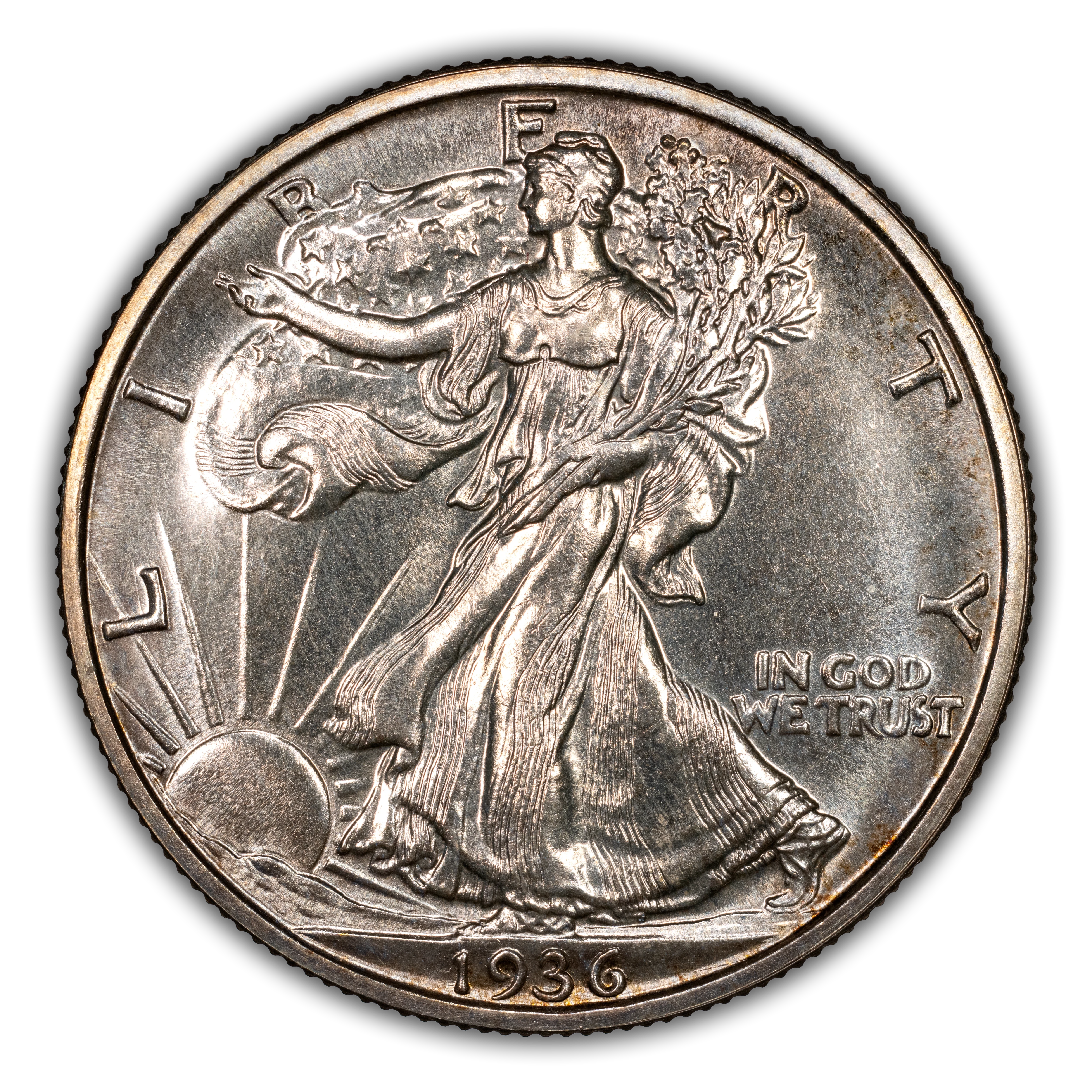 1936 Walking Liberty Half Dollar, Proof Values & Prices | Greysheet