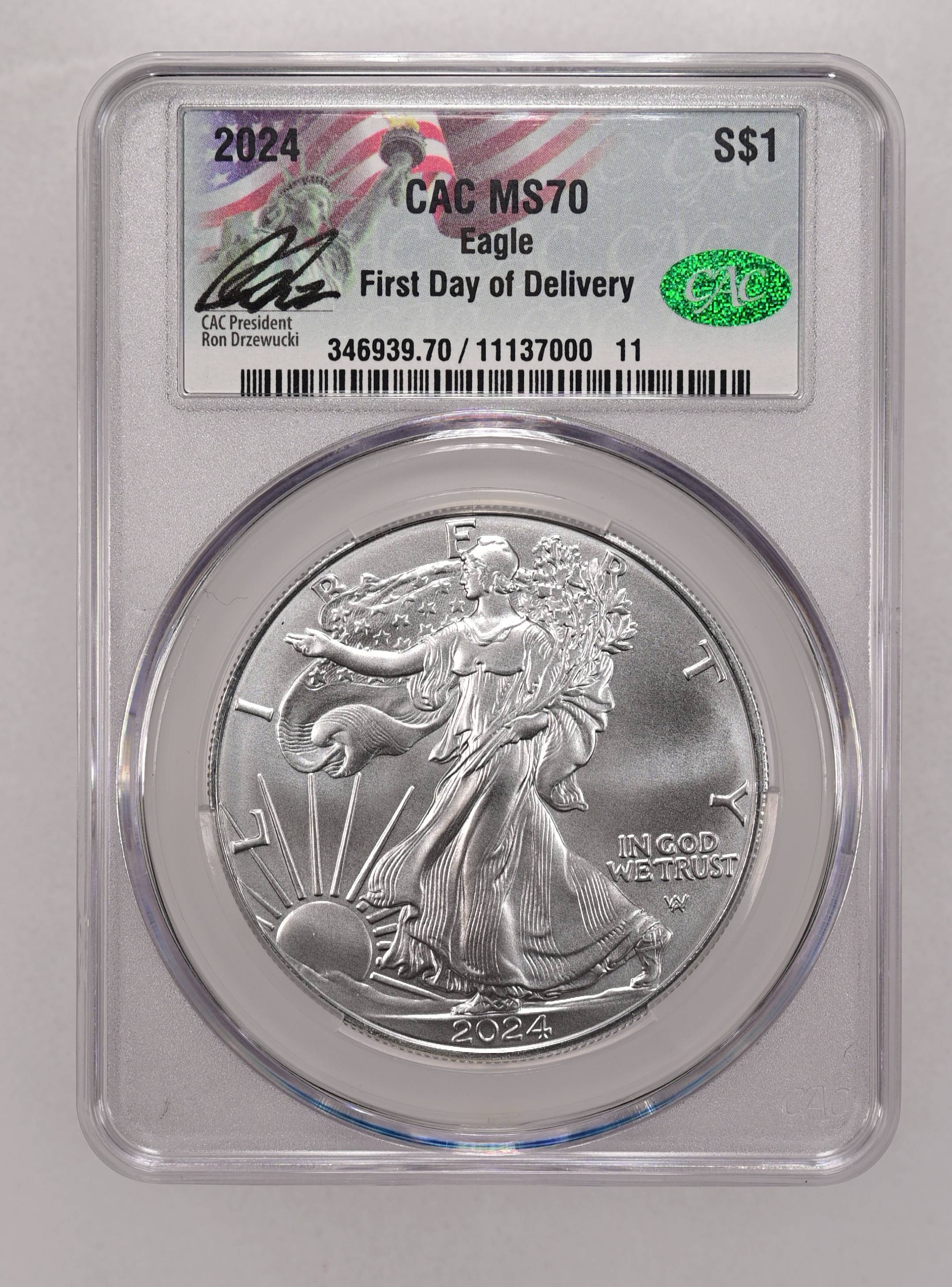2024 $1 Silver Eagle Values & Prices By Issue | Greysheet