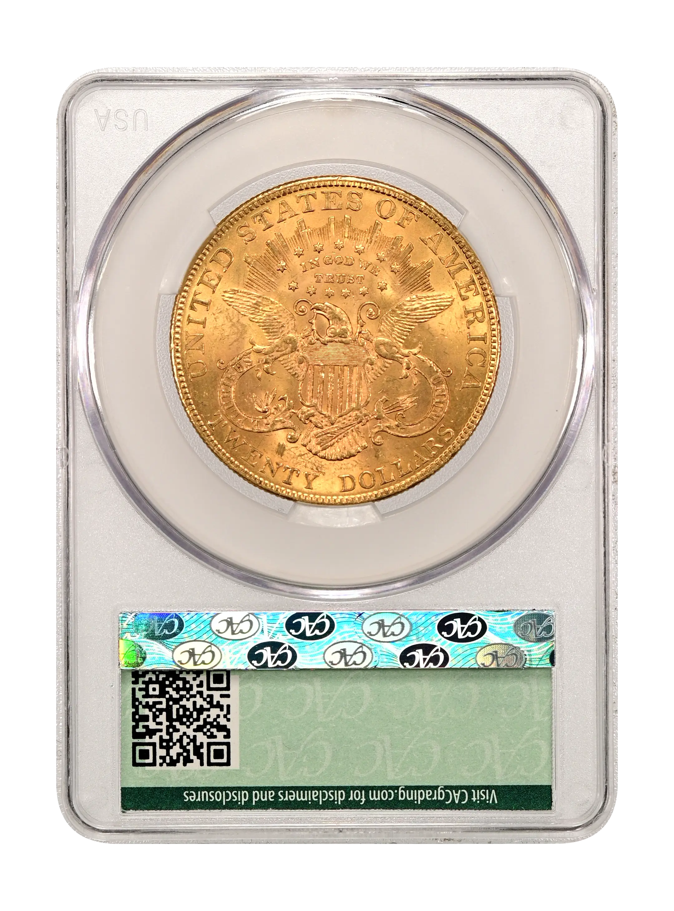1906 $20 MS