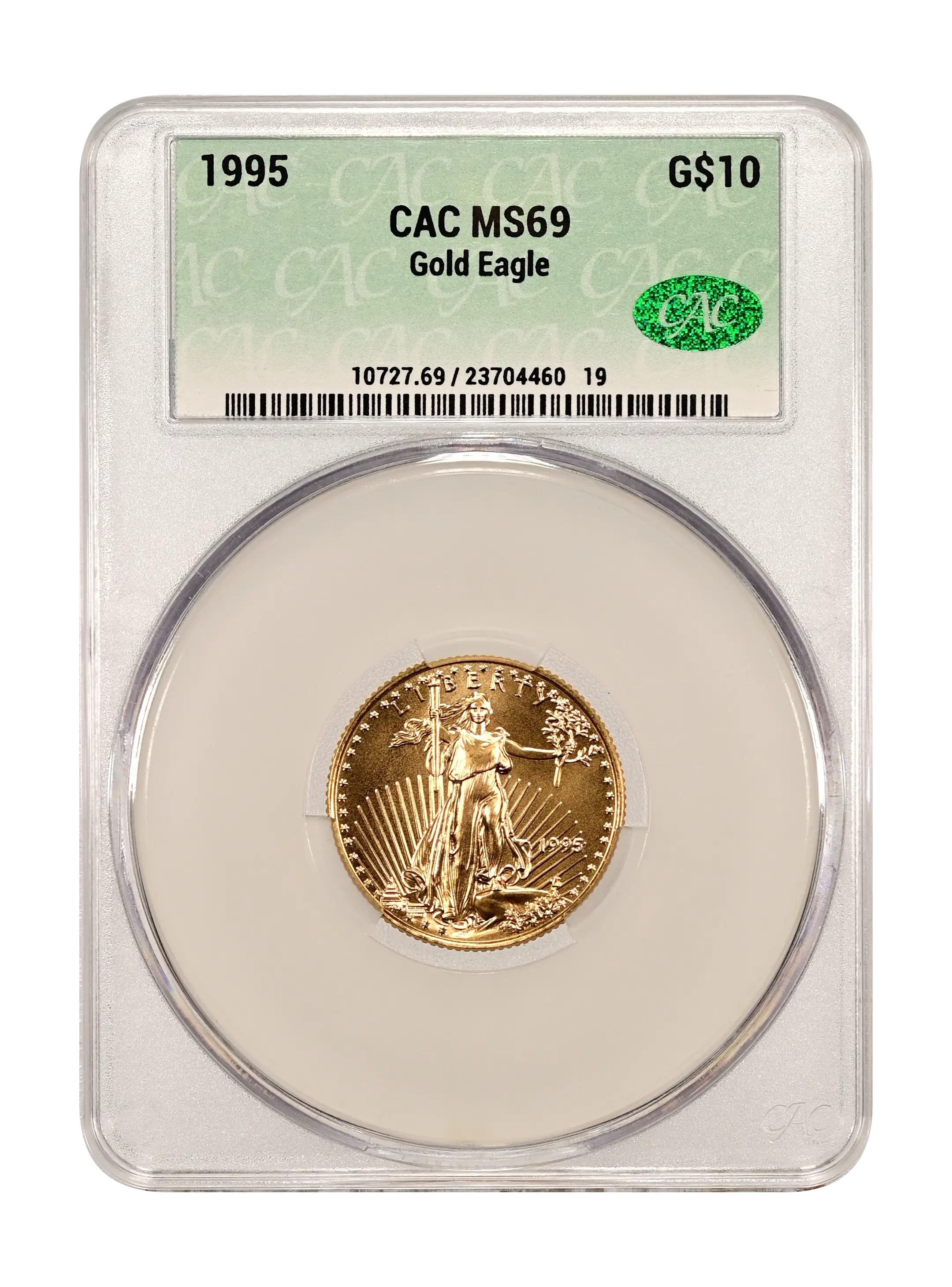 1995 $10 Gold Eagle Values & Prices By Issue | Greysheet