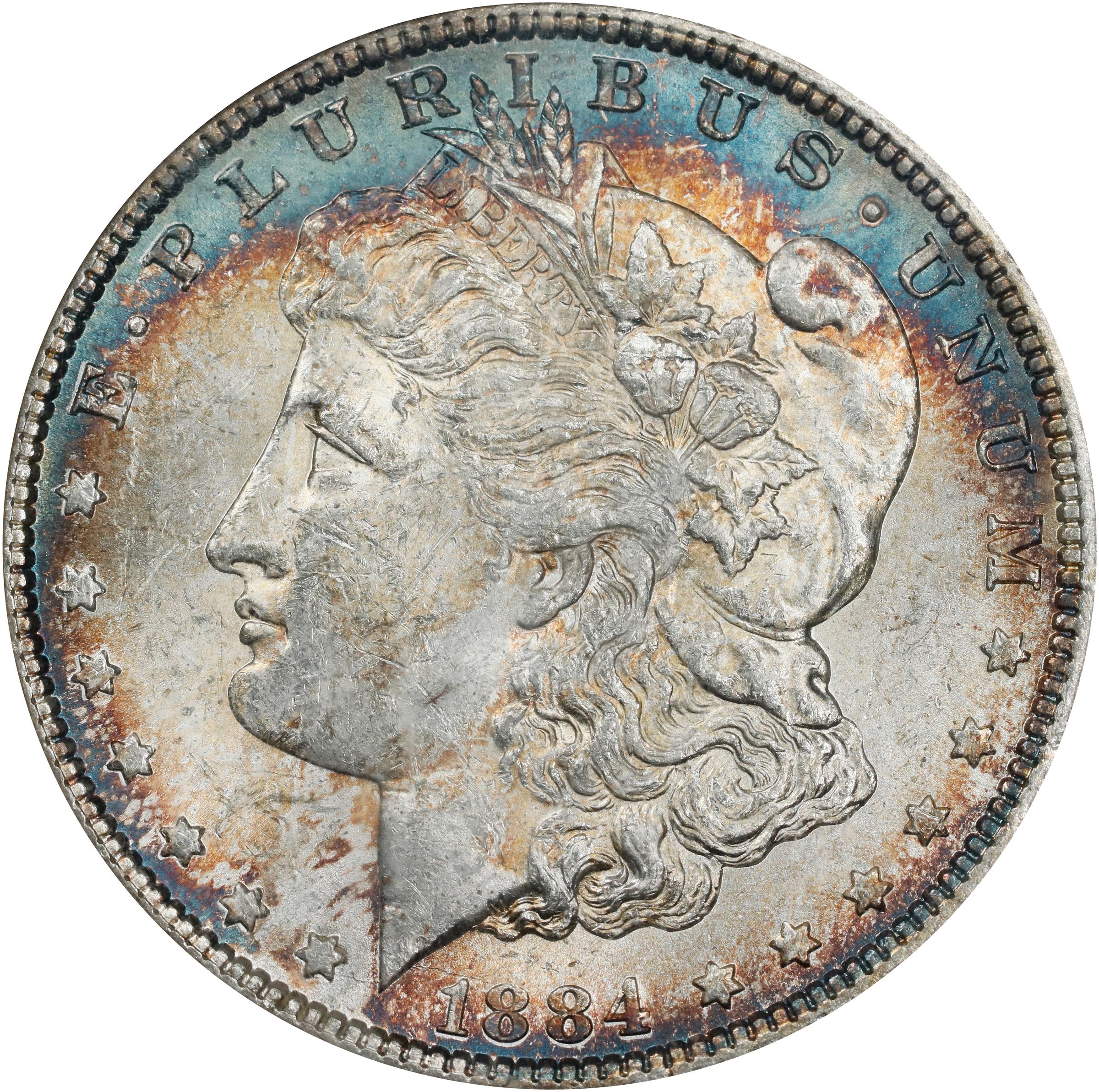1884 One Dollar MS Values | Greysheet