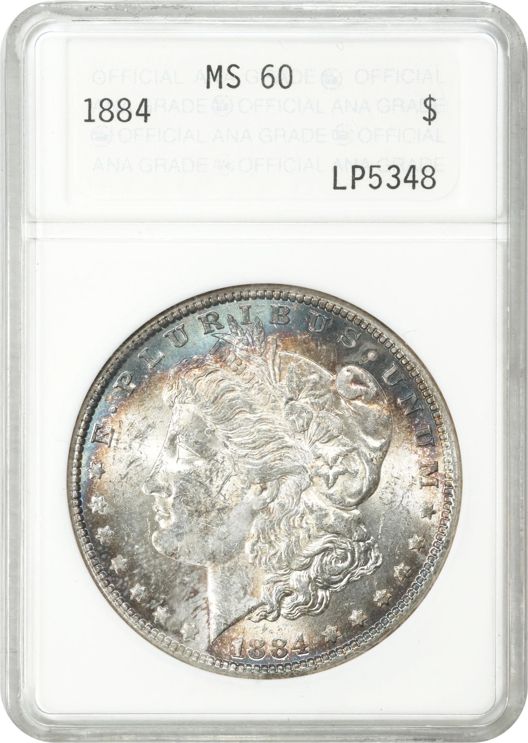 1884 One Dollar MS Values | Greysheet
