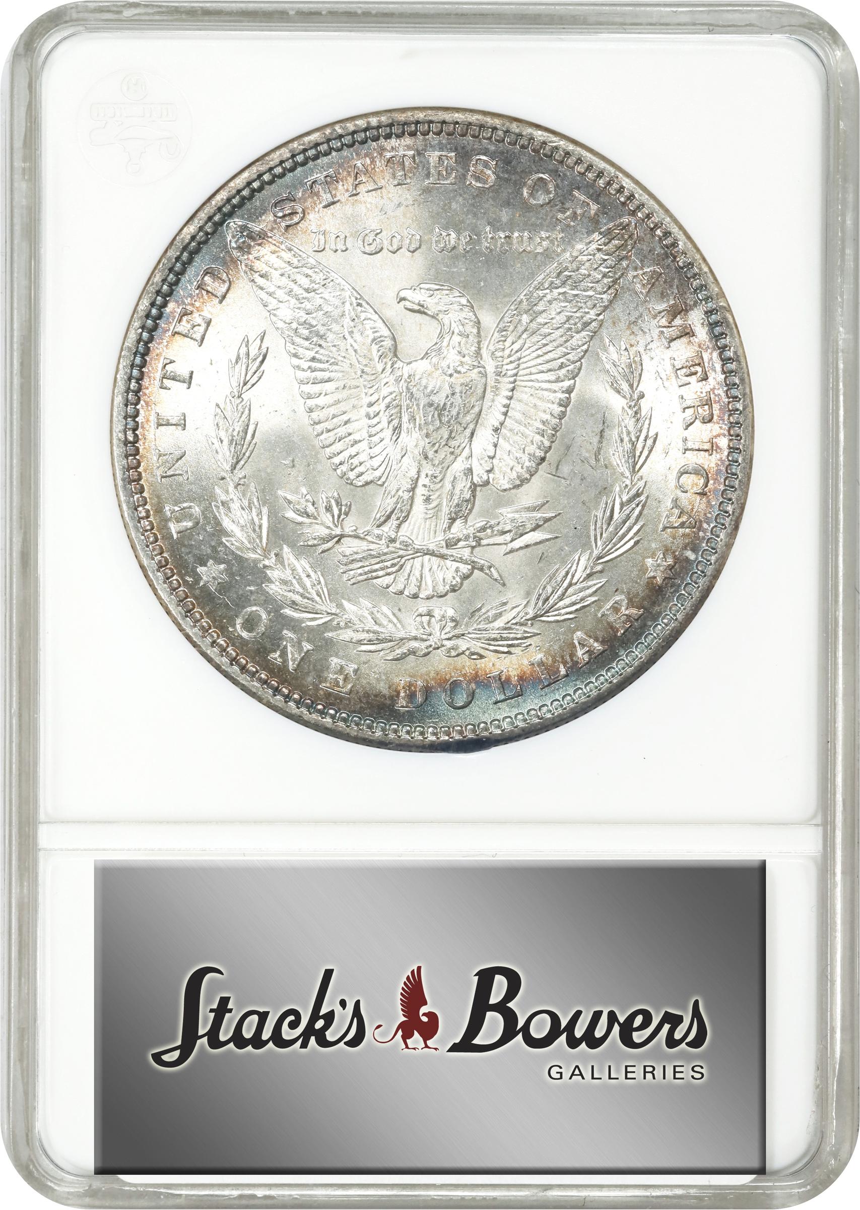 1884 $1 MS60 CAC thumbnail 4