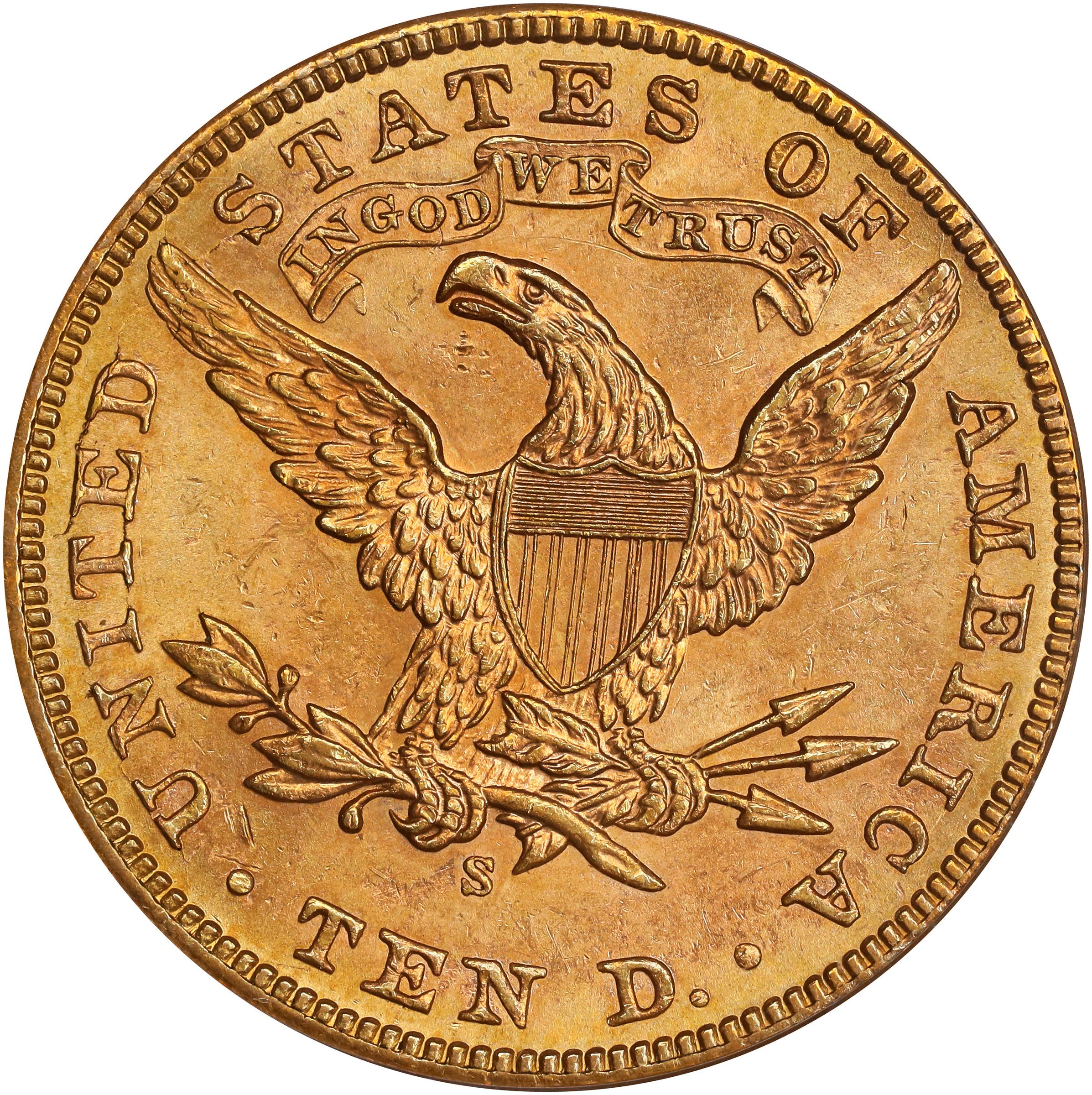 1901-S $10 MS62 thumbnail 4
