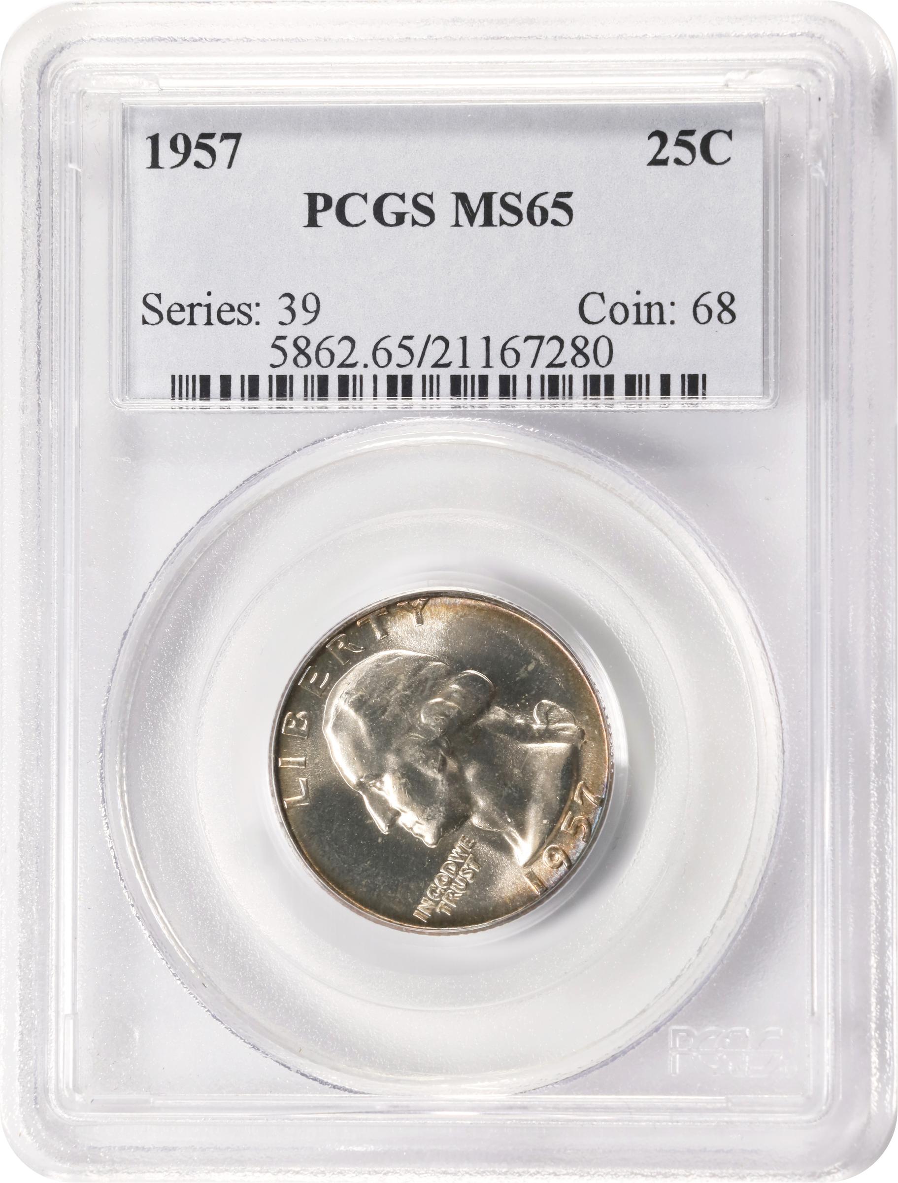 1957 25c XF40 thumbnail 16
