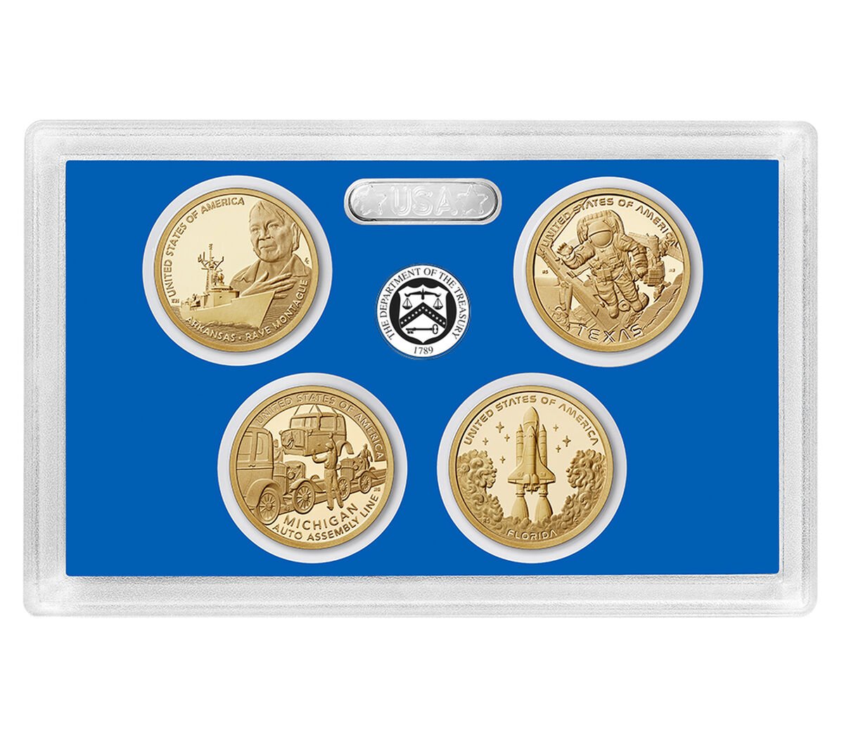 2025-S $1 American Innovation Proof Set, 4 Coins PR