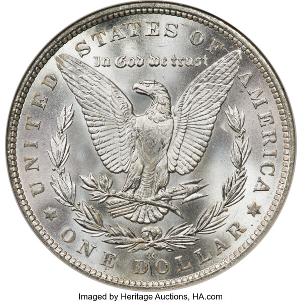 image for: 1882-CC $1  NGC MS67