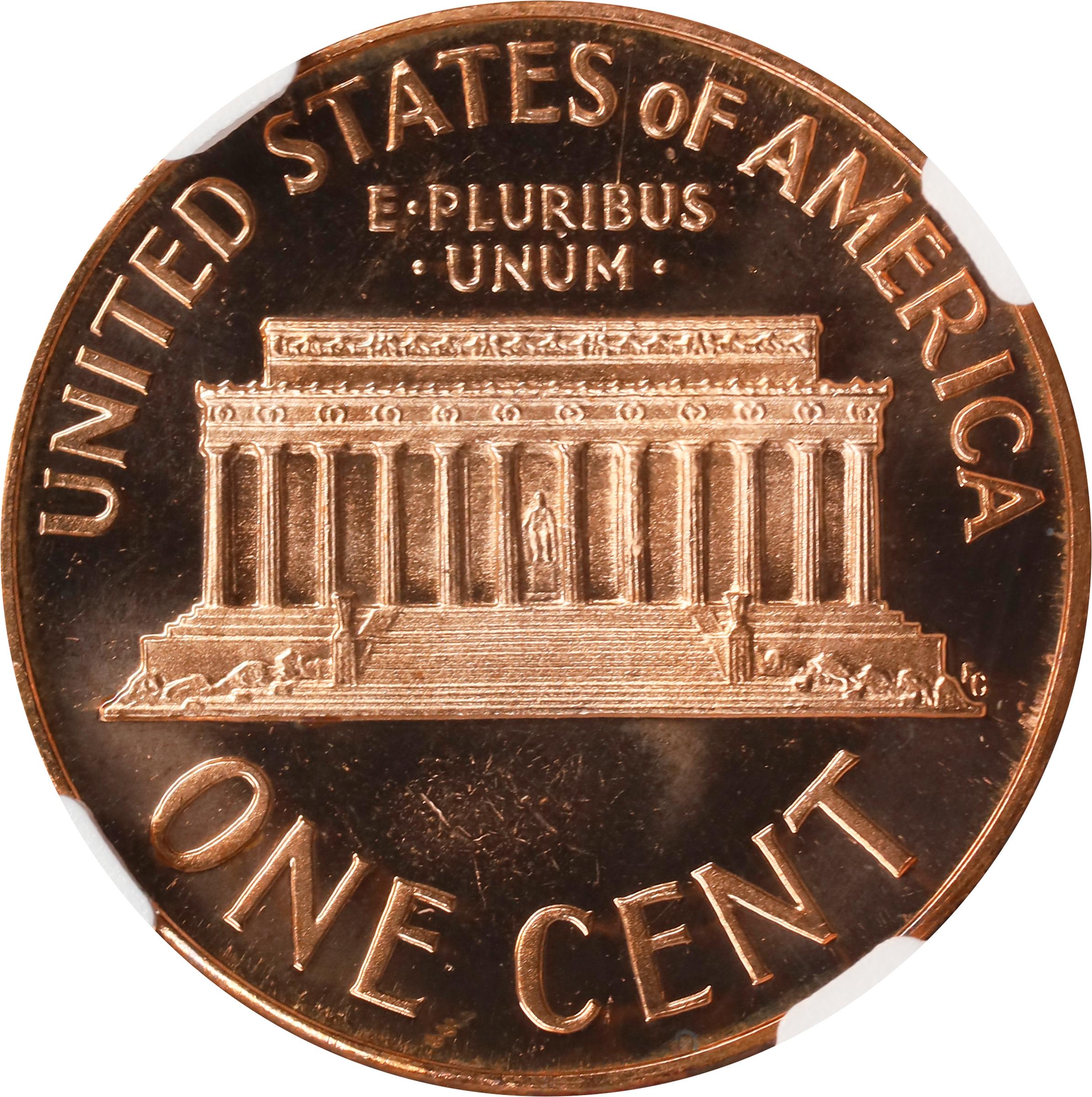 image for: 1967 Lincoln Cent. SMS. MS-66 RD Ultra Cameo (NGC).