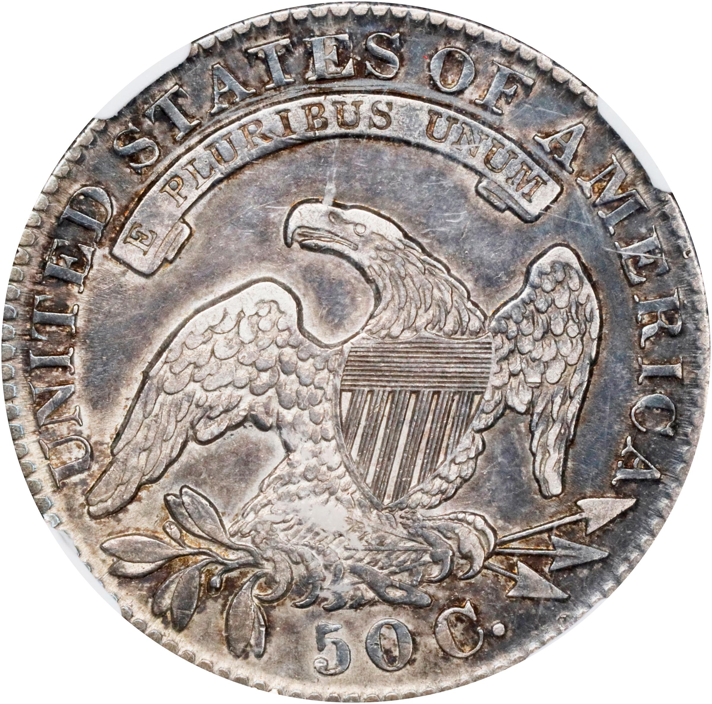 image for: 1831 Capped Bust Half Dollar. O-103. Rarity-1. EF-45 (NGC).