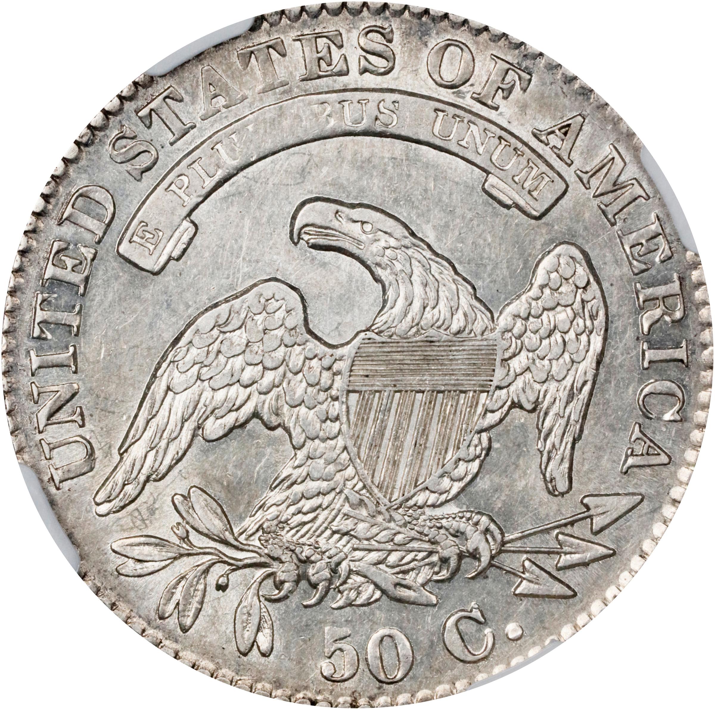 image for: 1831 Capped Bust Half Dollar. O-104. Rarity-1. AU-55 (NGC).