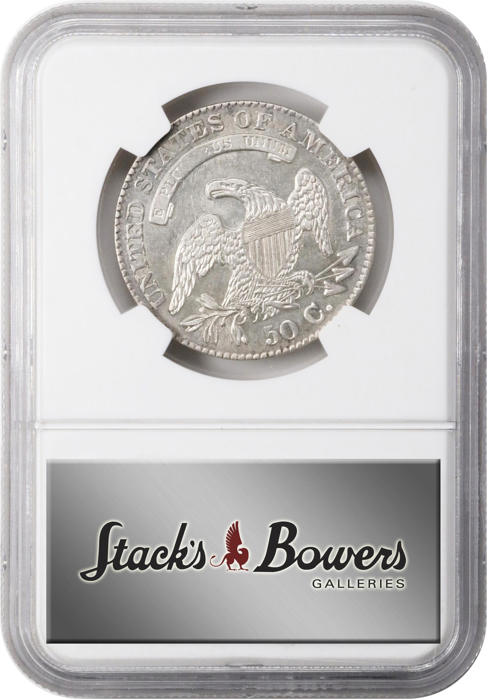 image for: 1831 Capped Bust Half Dollar. O-104. Rarity-1. AU-55 (NGC).