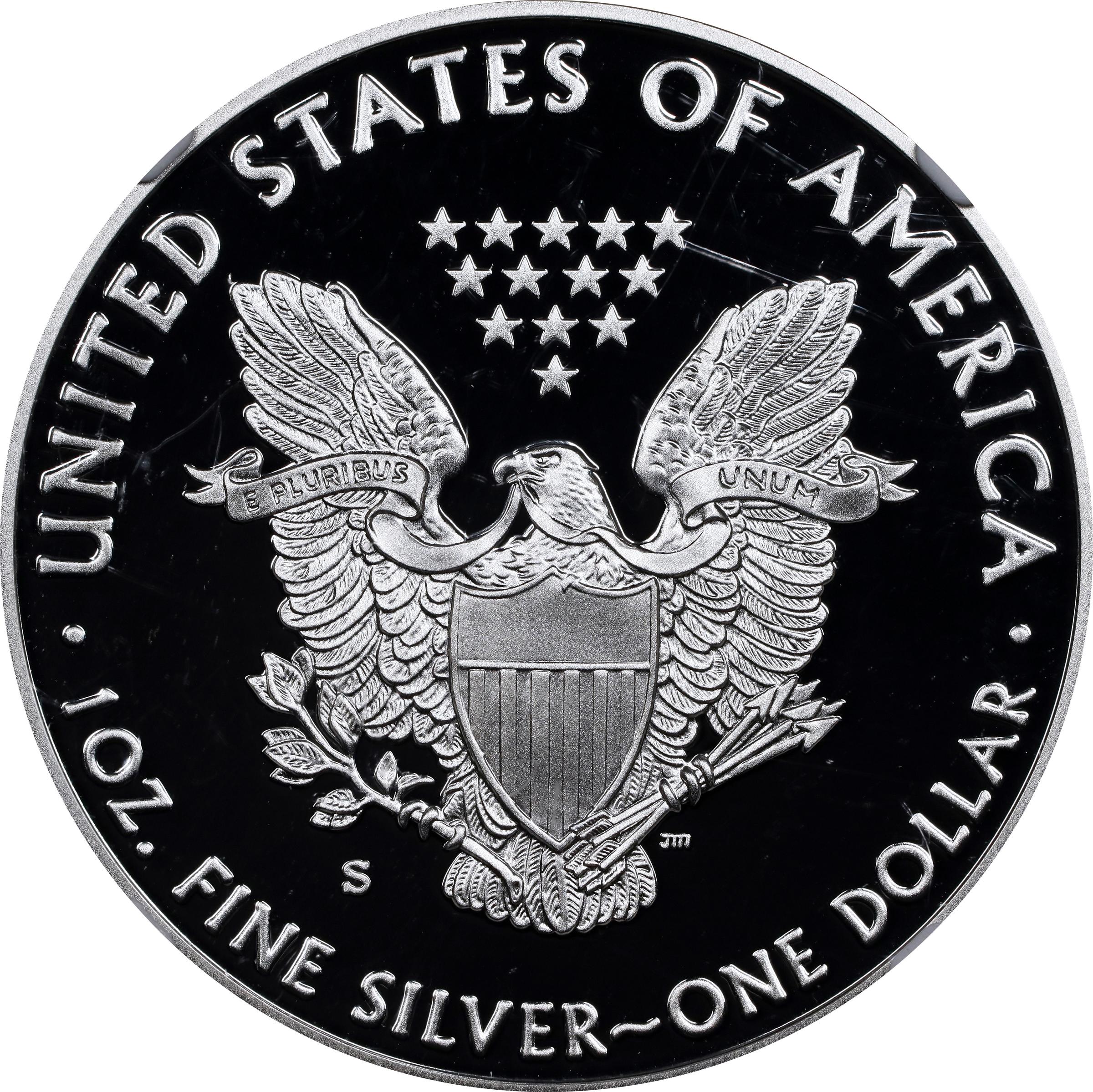 image for: 2017-S Silver Eagle. Limited Edition Set. Early Releases. Proof-70 Ultra Cameo (NGC). 38th Mint Director Edmund C. Moy Signature.