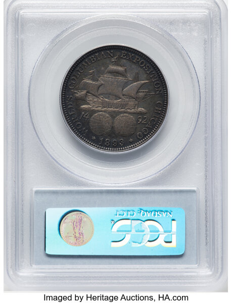 1893 50c Columbian Exposition VF30 thumbnail 15