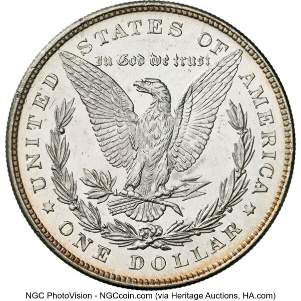 image for: 1878 8TF $1 Spear Point, VAM-1, MS65 NGC.  Mintage 699,300....